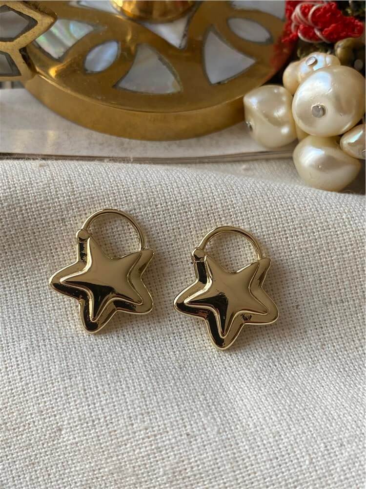 VIP 14K Star Küpe