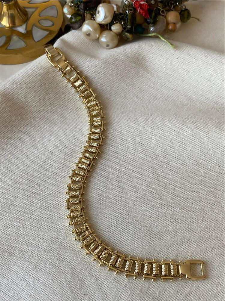 VIP 14K Stick Detaylı Kılçık Model Bileklik