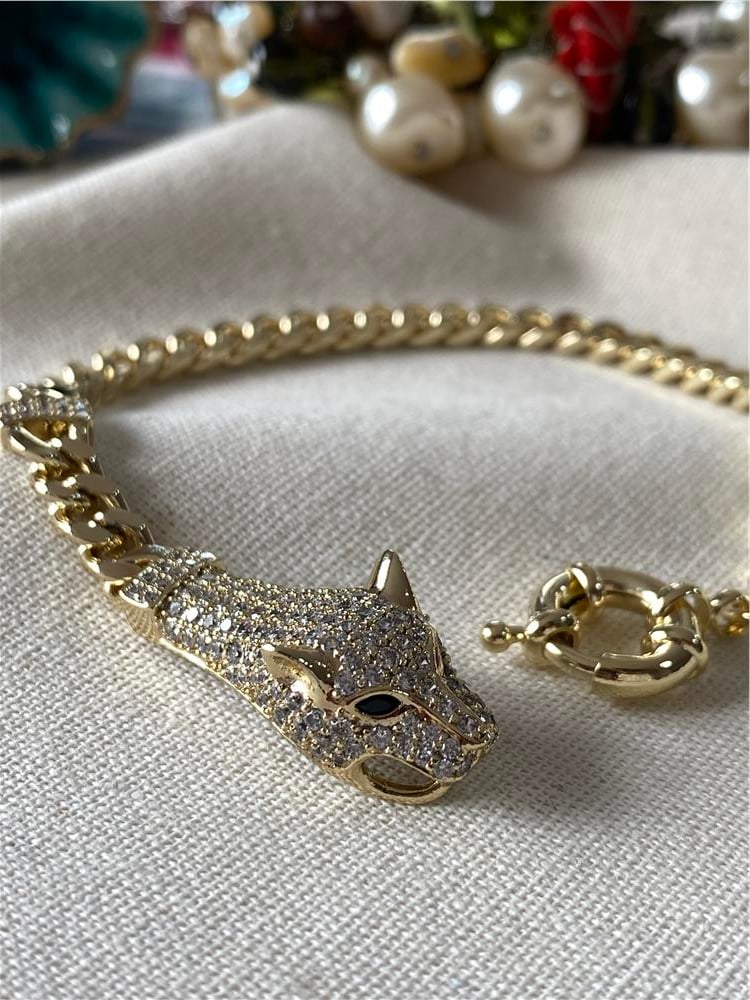 VIP 14K Tiger Bileklik