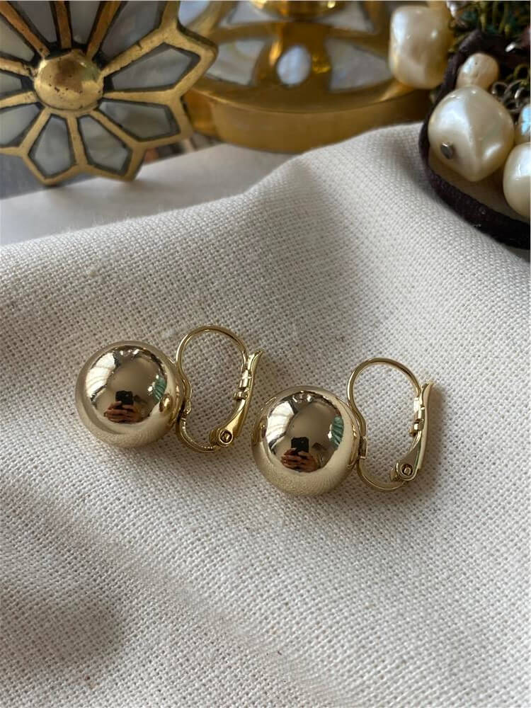 VIP 14K Topçuk Küpe