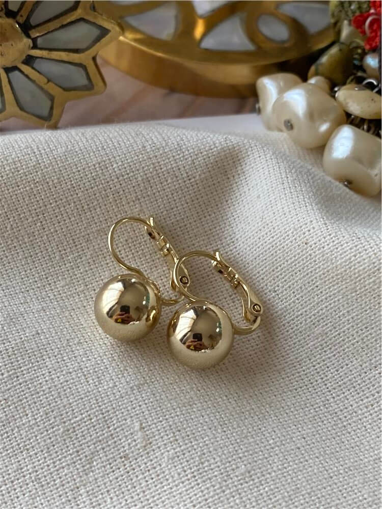 VIP 14K Topçuk Küpe