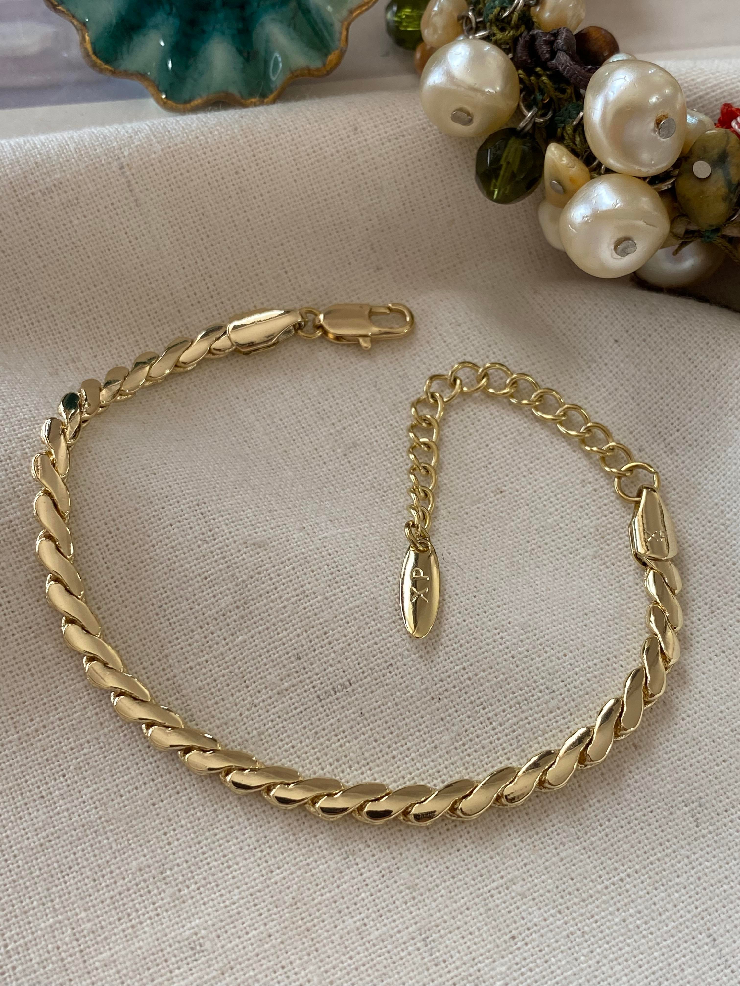 VIP 14K Wave Model Bileklik