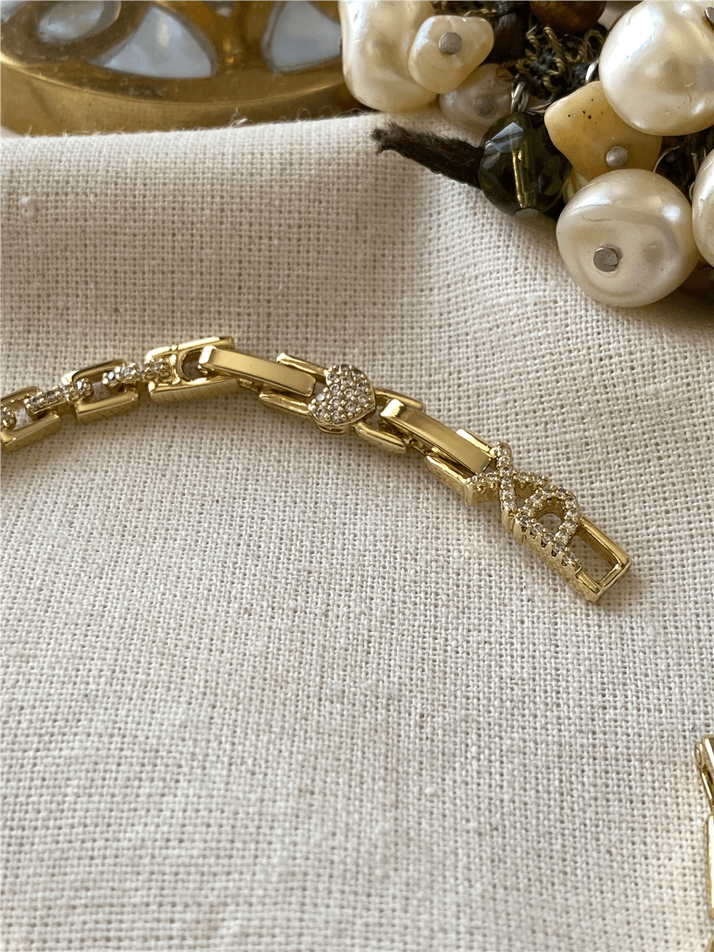 VIP 14K Yıldız Detaylı Zincir Bileklik