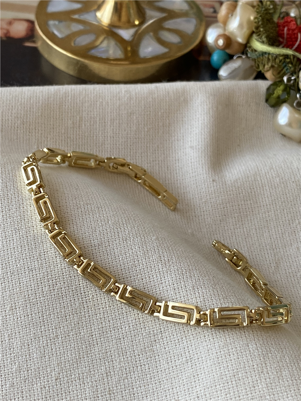 VIP 14K Zarif Maze Bileklik