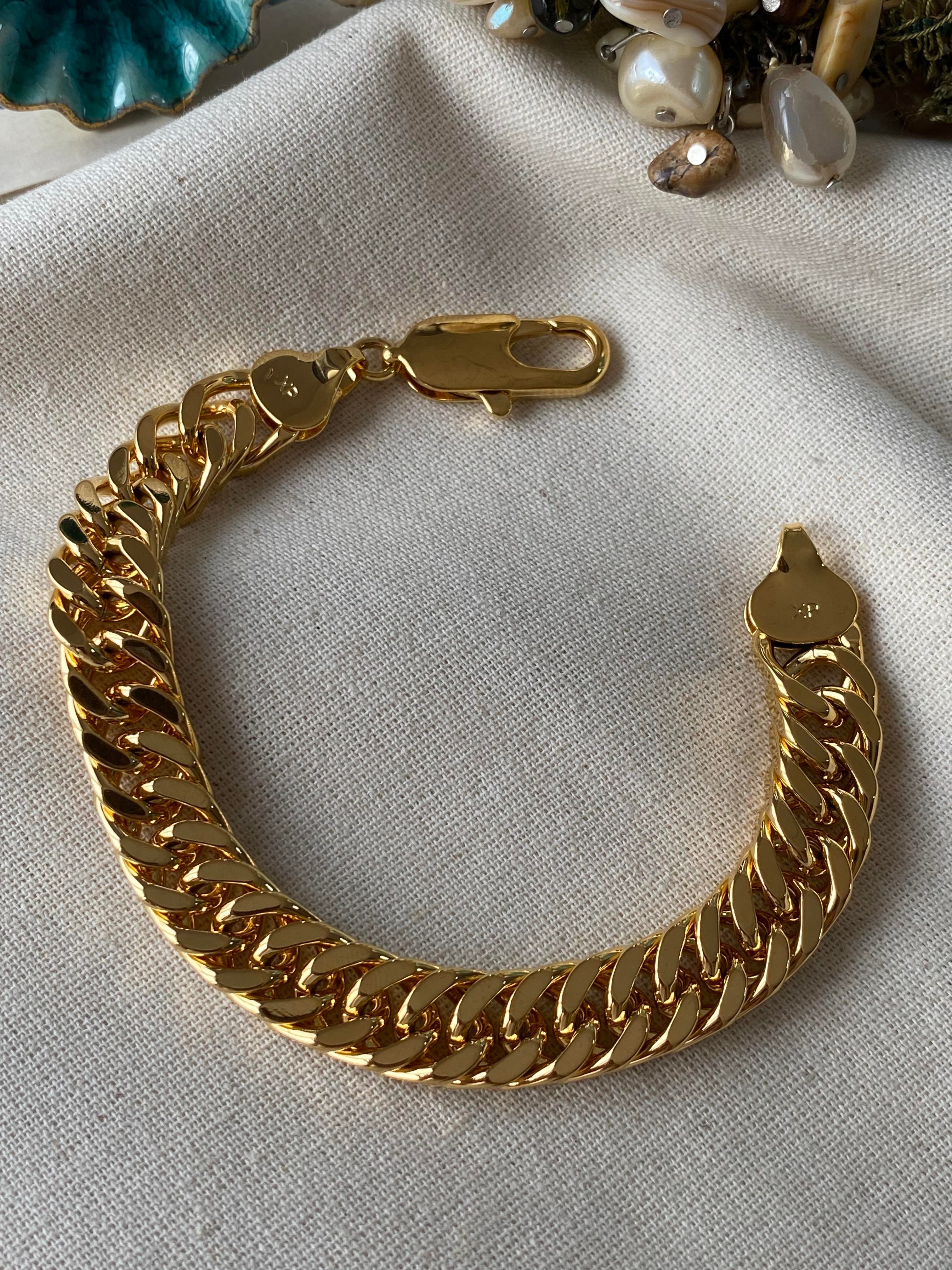 VIP 22 Ayar Sık Örme Bileklik 