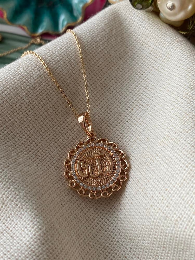VIP Allah Yazılı Kolye