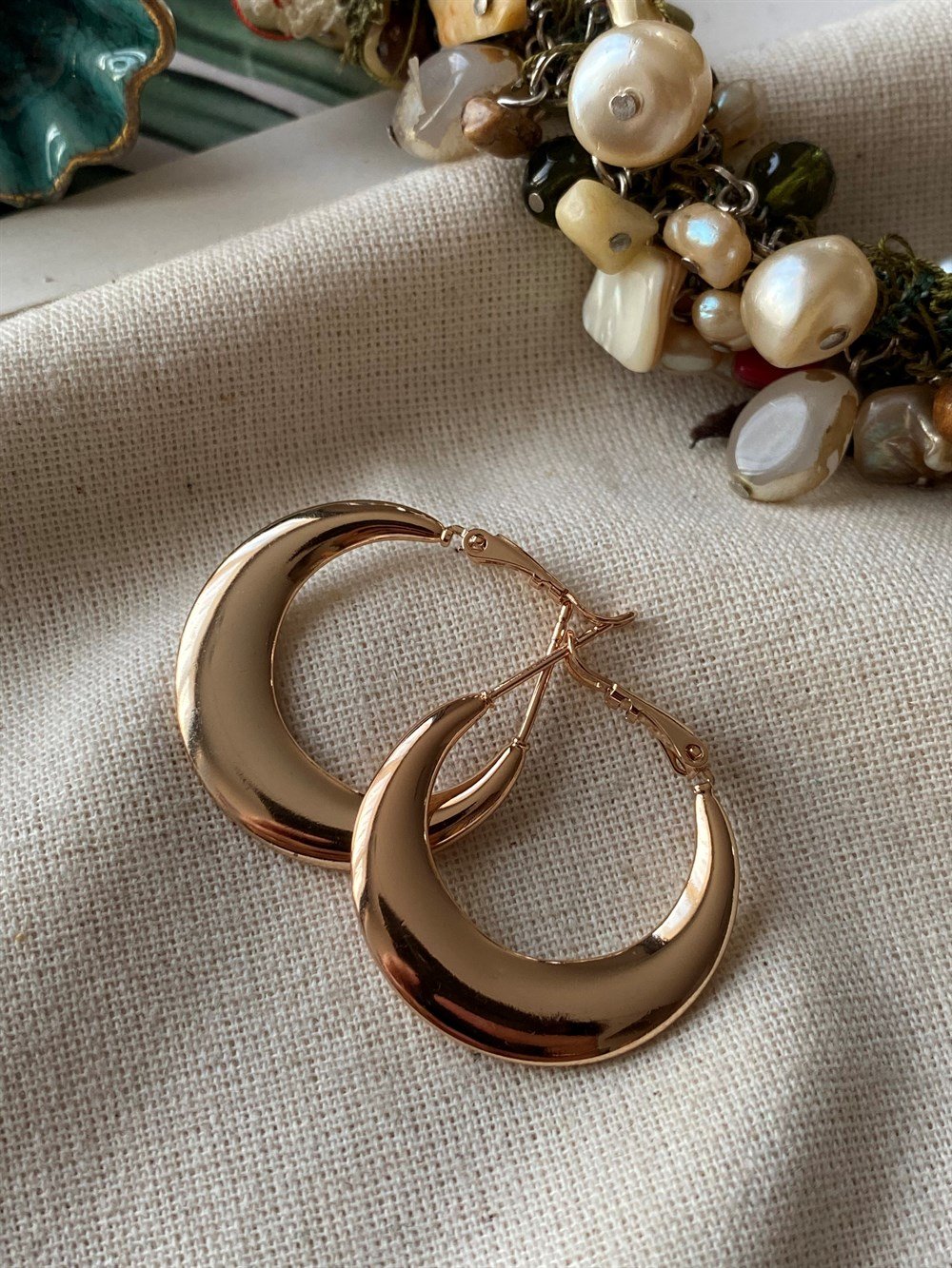 VIP Oval Bombe Küpe