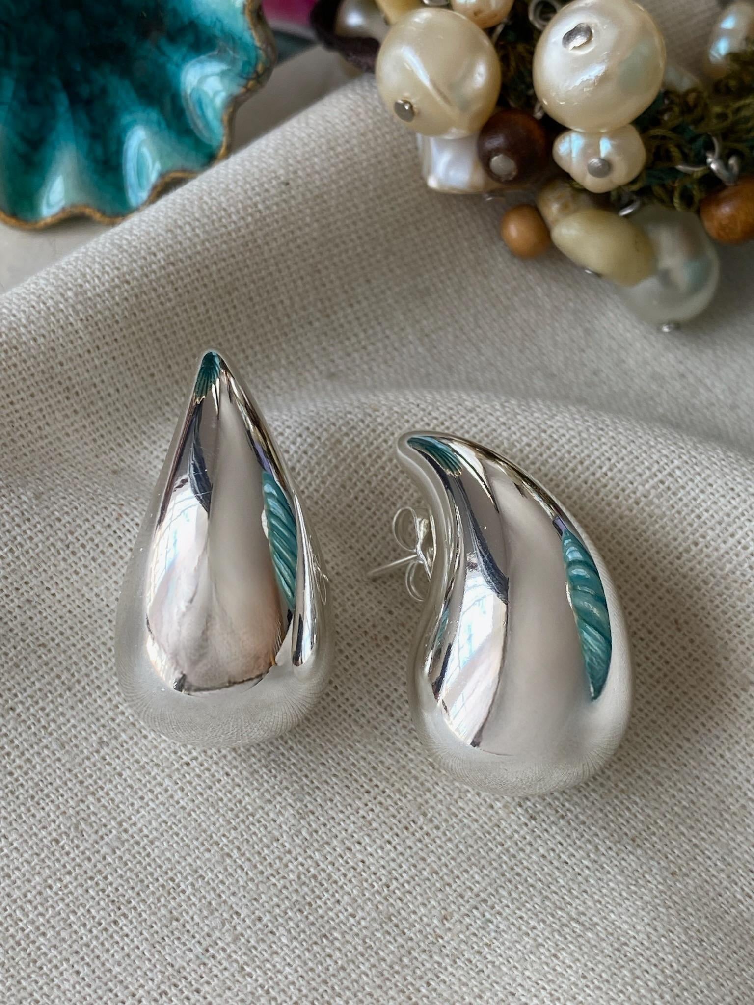 VIP Silver Bubble Küpe