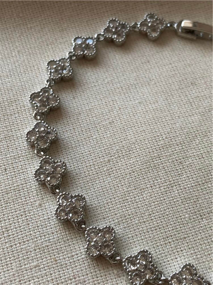 VIP Silver Cleef Model Bileklik