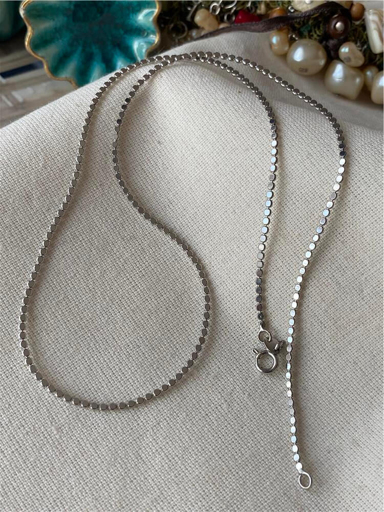 VIP Silver Mini Pul Kolye