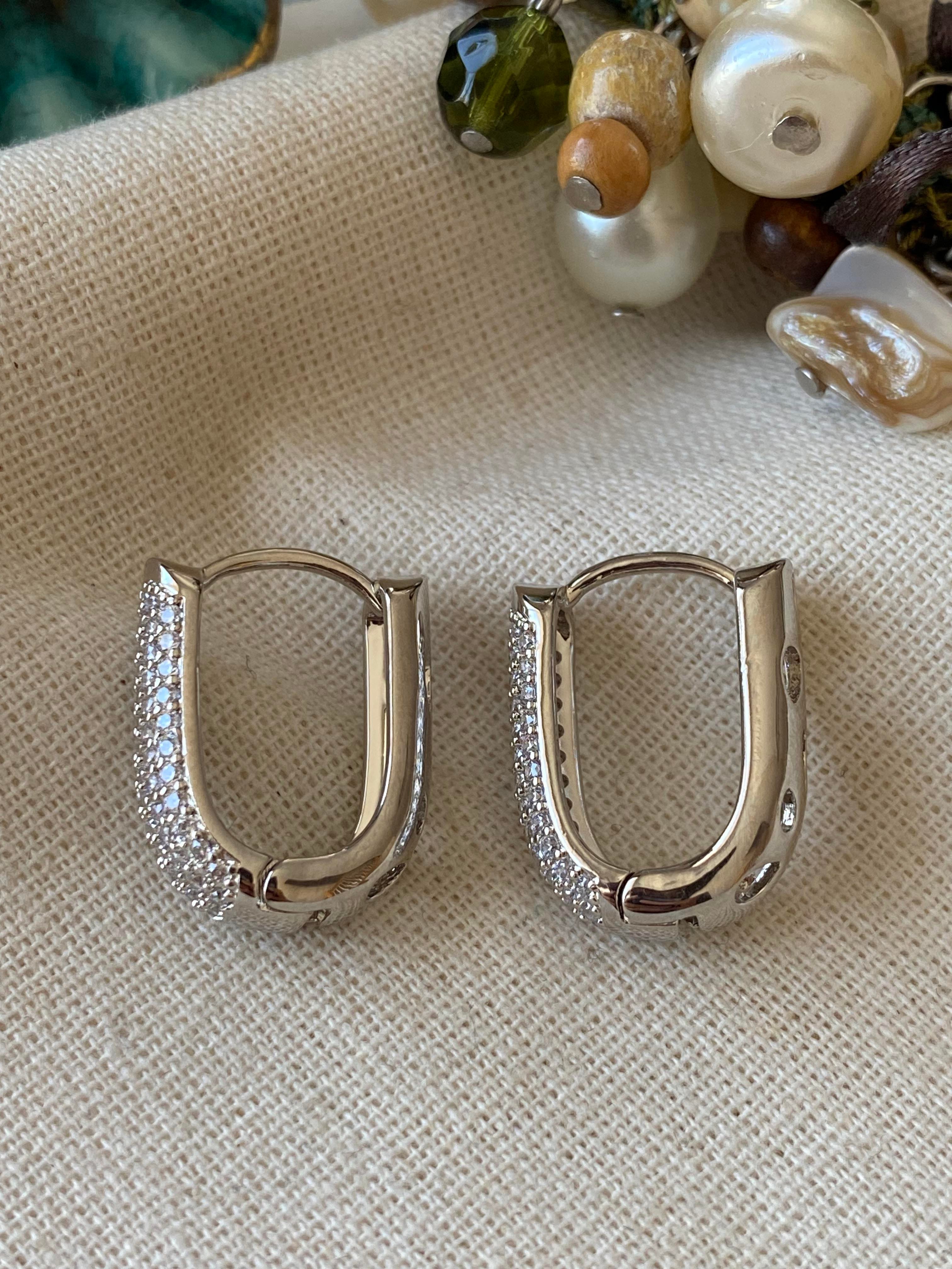 VIP Silver Parıltı Küpe