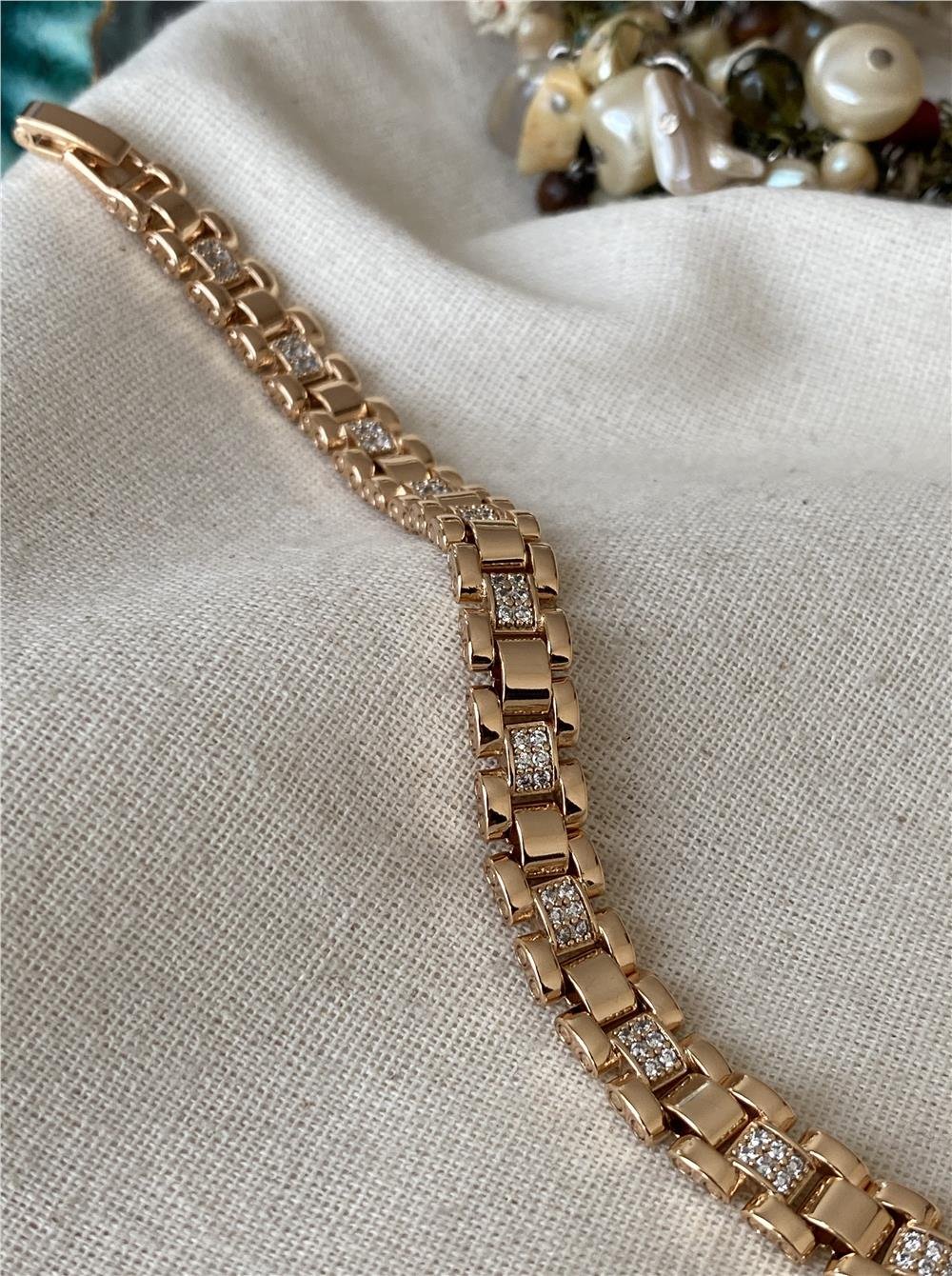 VIP Taşlı Örme Bileklik