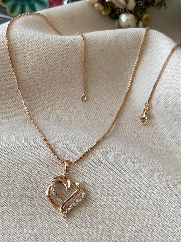 VIP Twin Heart Kolye 