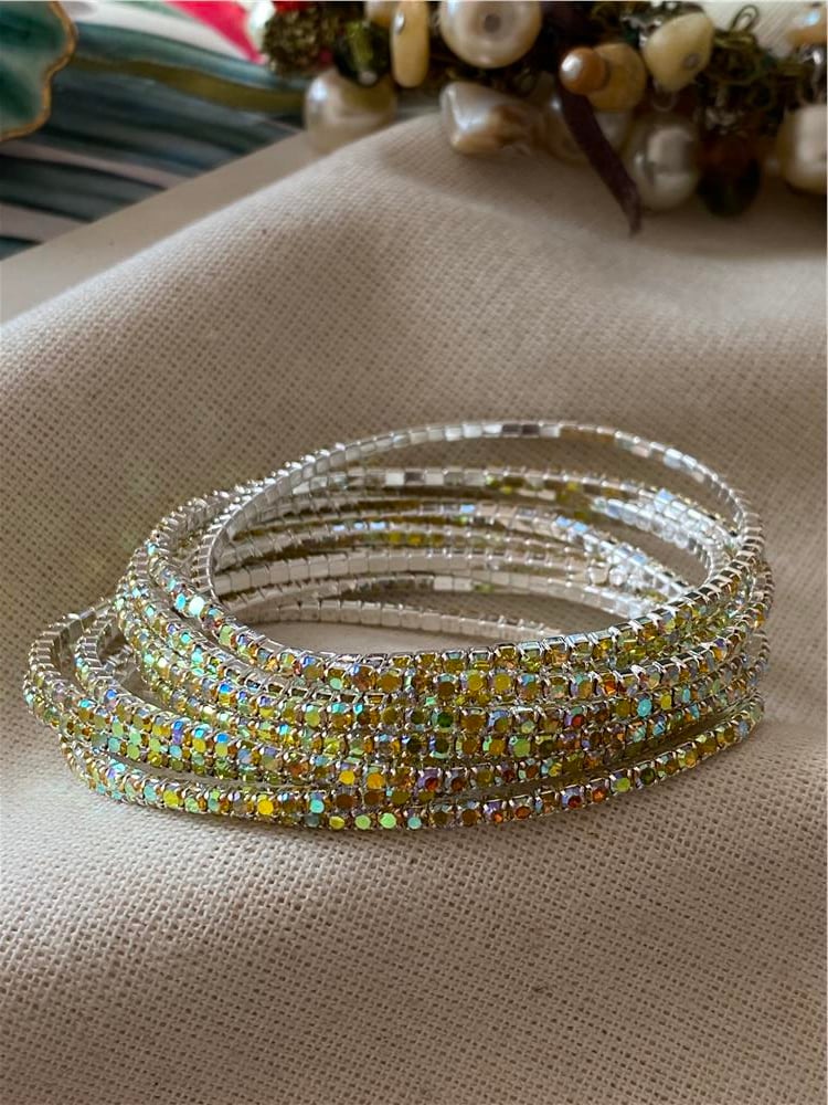 Yellow Shine Esnek Suyolu Bileklik