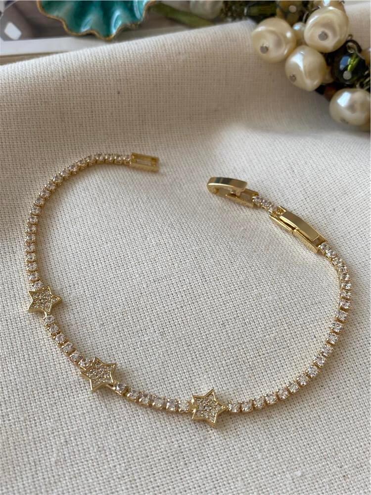 Yıldız Detaylı Suyolu Bileklik