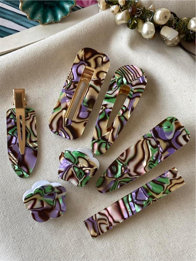 Zebra Desenli Set Toka 