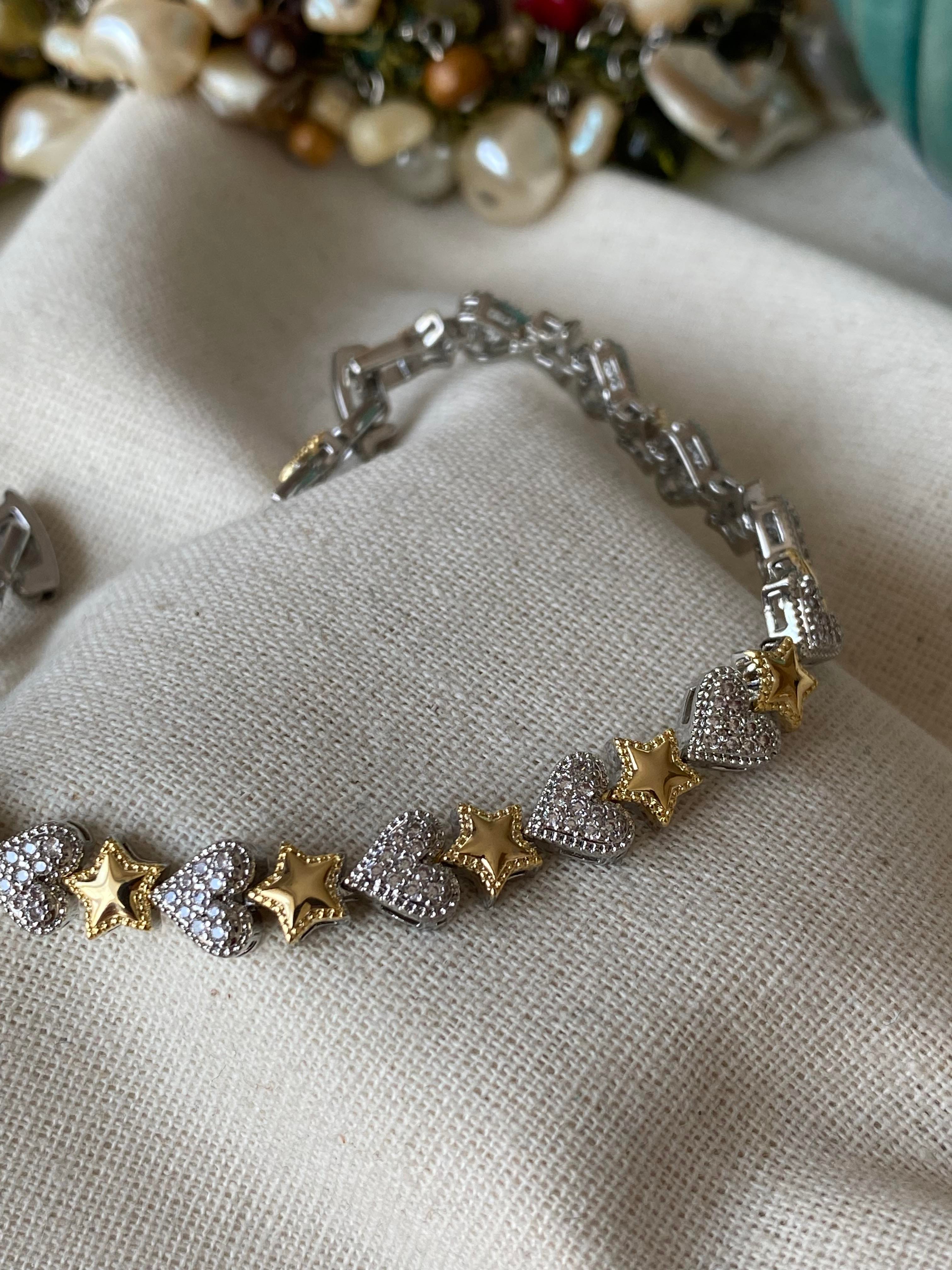 Zirconium Mix Figürlü Bileklik