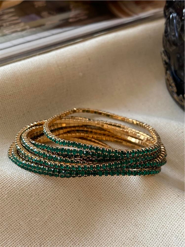 Zümrüt Esnek Suyolu Bileklik