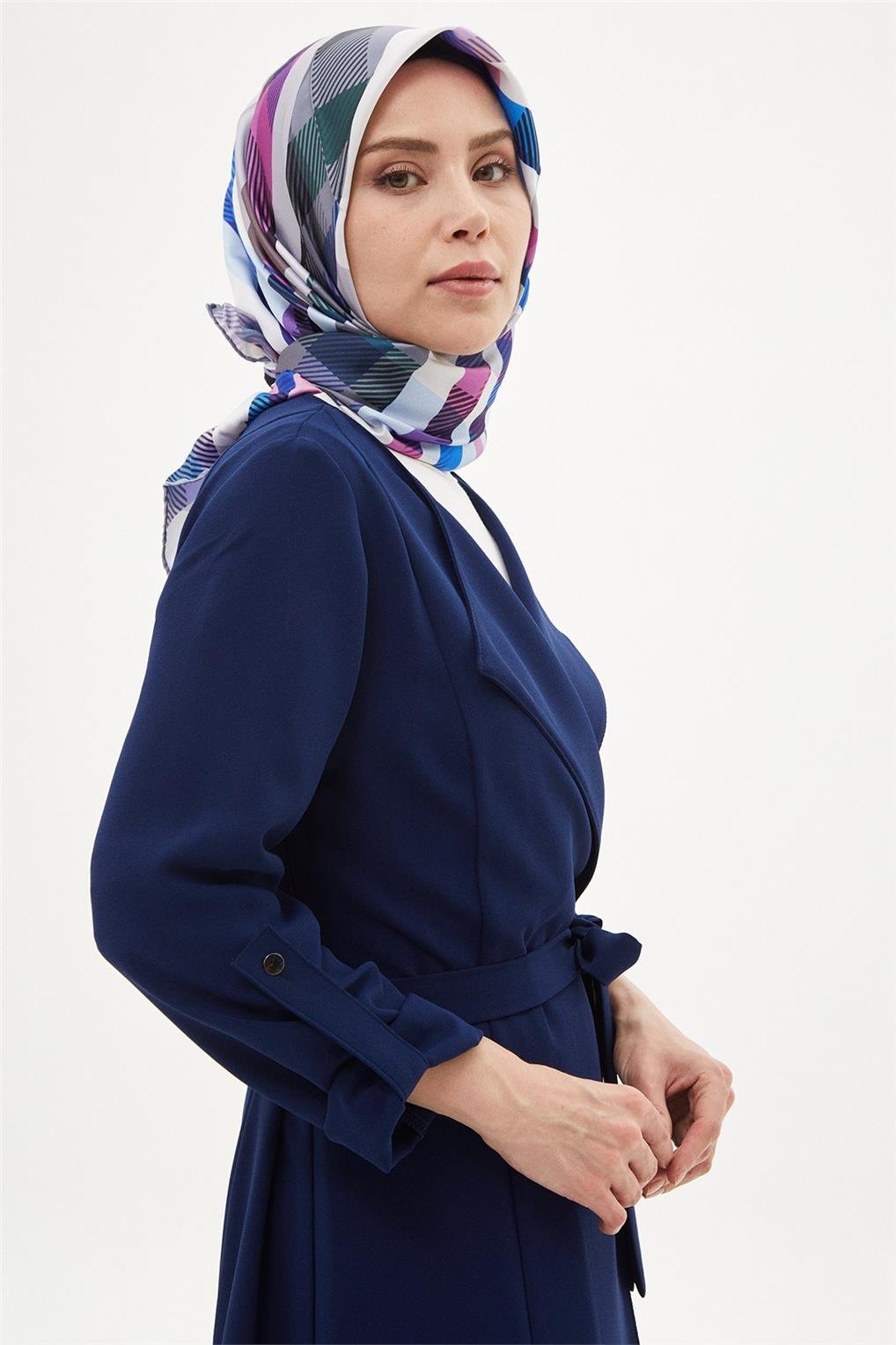 SİTARE 242011 DURU YAKA GİY ÇIK 38-46- Lacivert