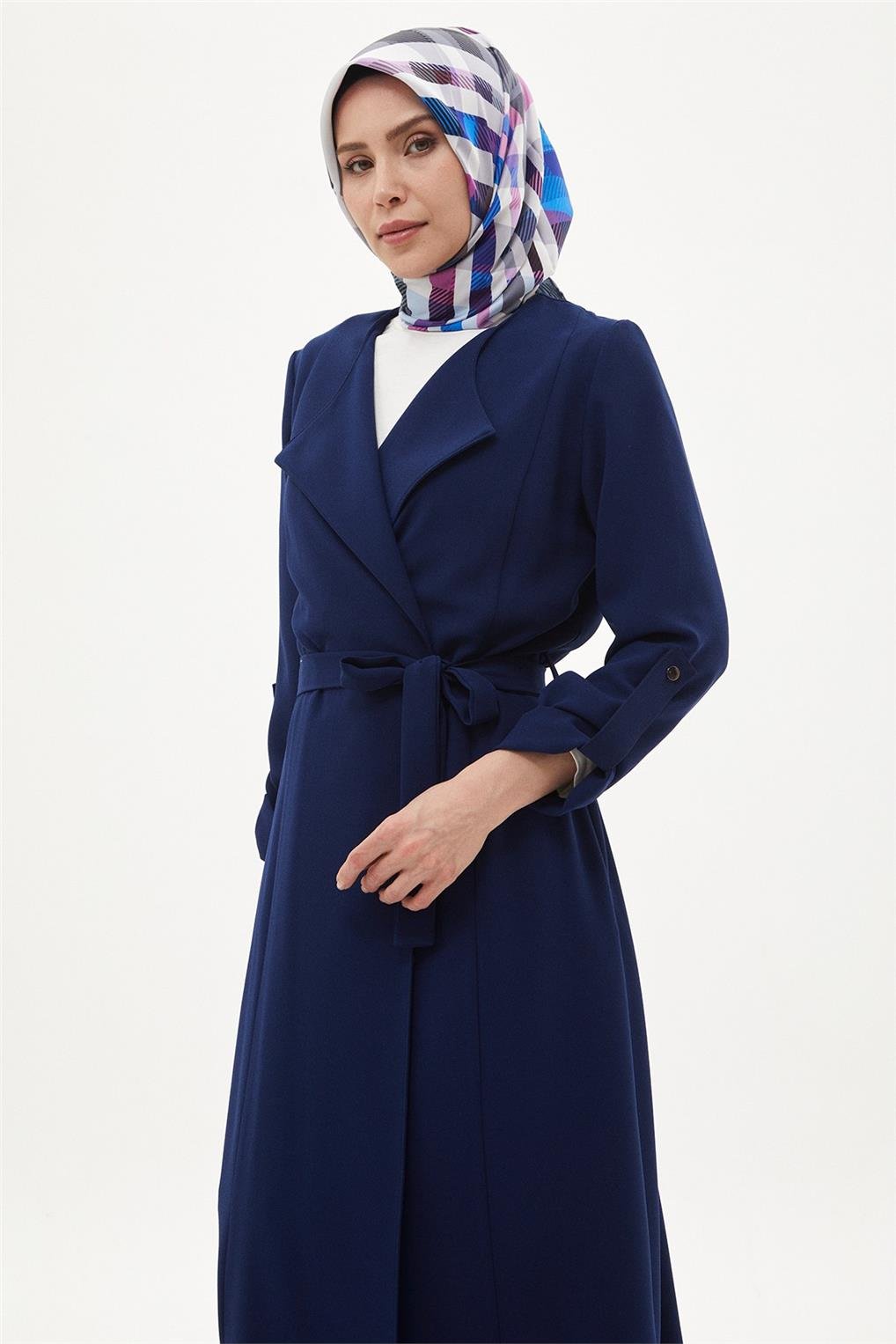 SİTARE 242011 DURU YAKA GİY ÇIK 38-46- Lacivert