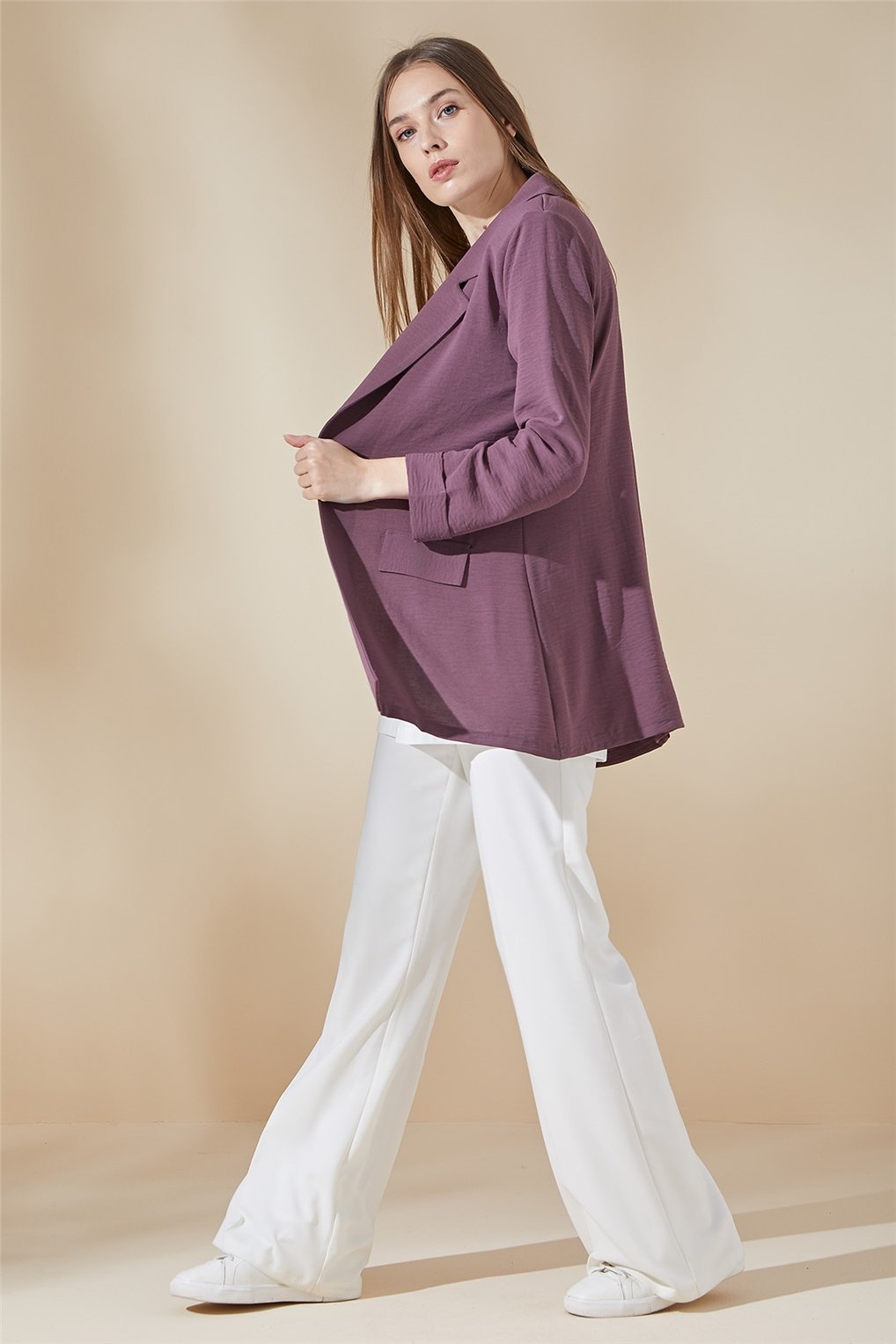 Sitare Ayrobin İçli Ceket 21YSNSUCK7015- Violet