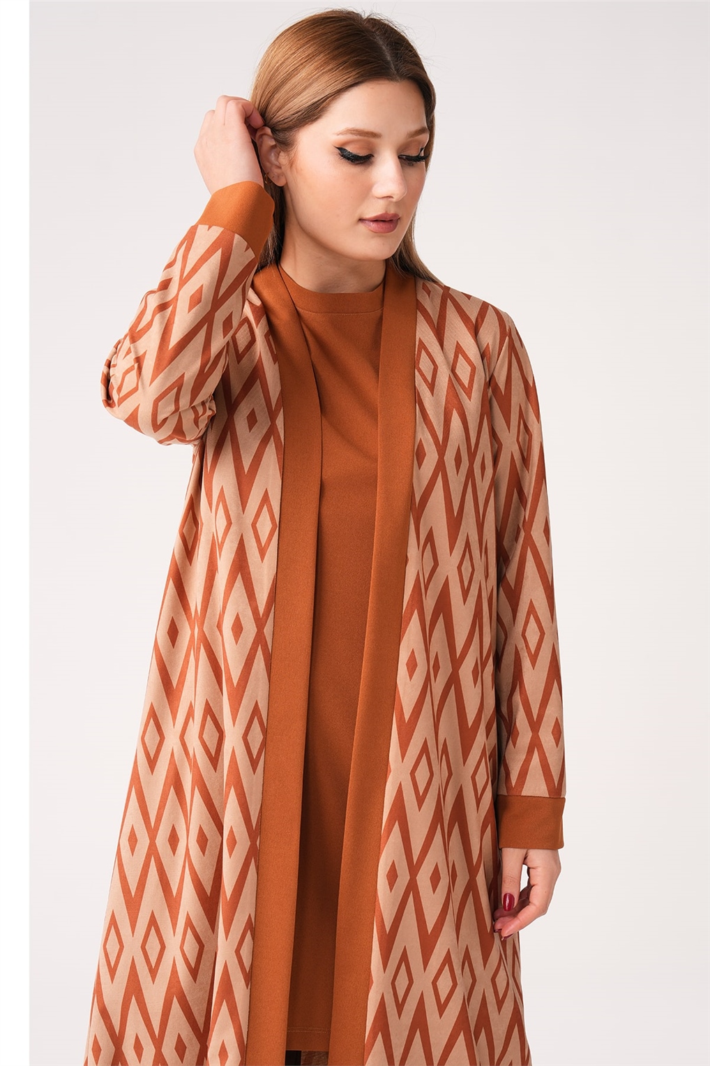 SİTARE HIRKA TAKIM 230593- Taba