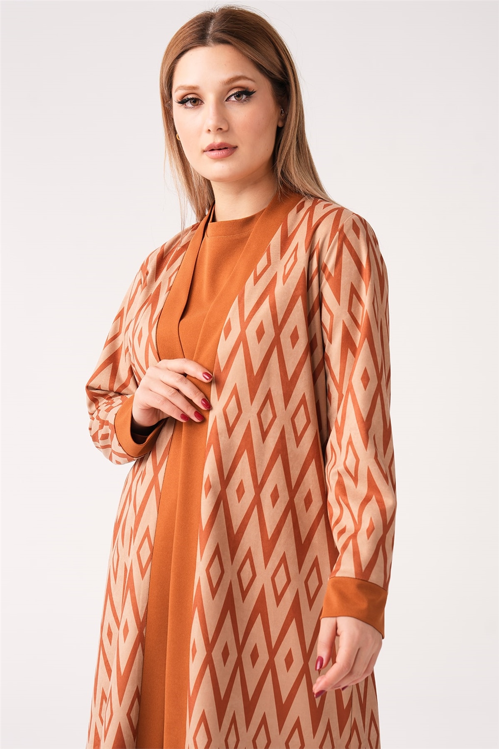 SİTARE HIRKA TAKIM 230593- Taba