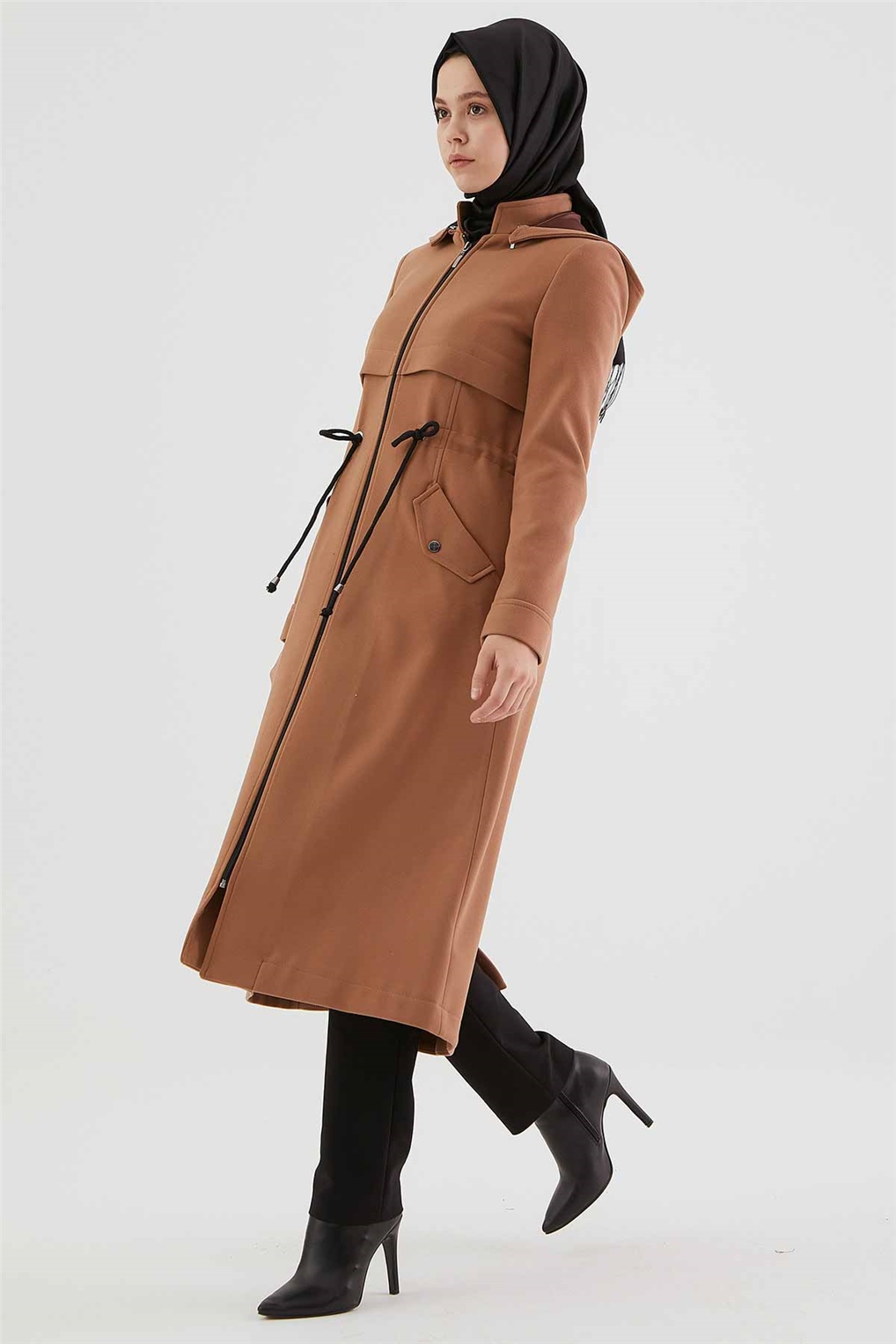 Sitare Kaşmir Kaban 21K750- Camel