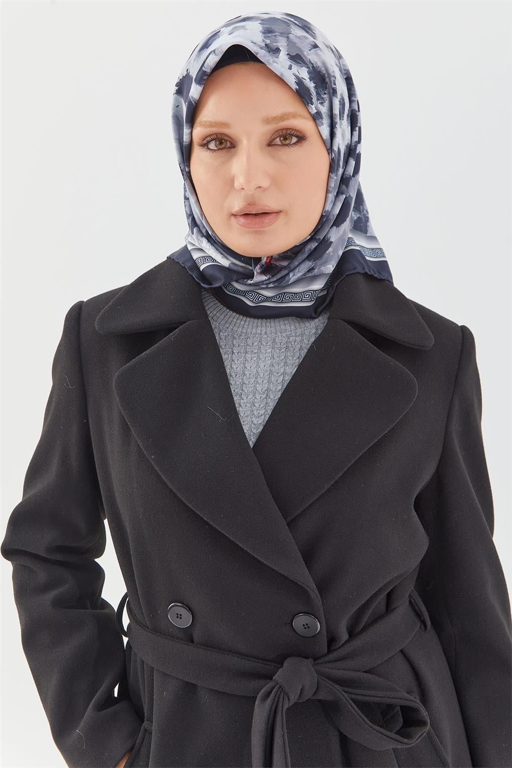 SİTARE KOL VE CEP BUKLET GİYÇIK 1004- Siyah