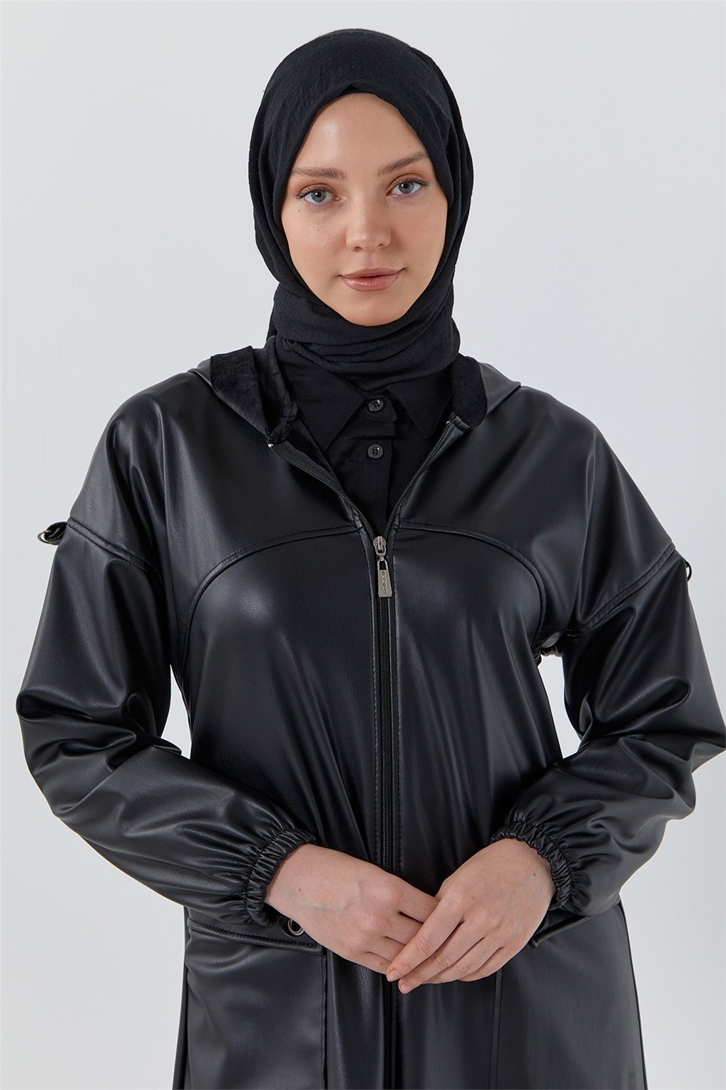 SİTARE MABEL DERİ GİY ÇIK 230582- Siyah