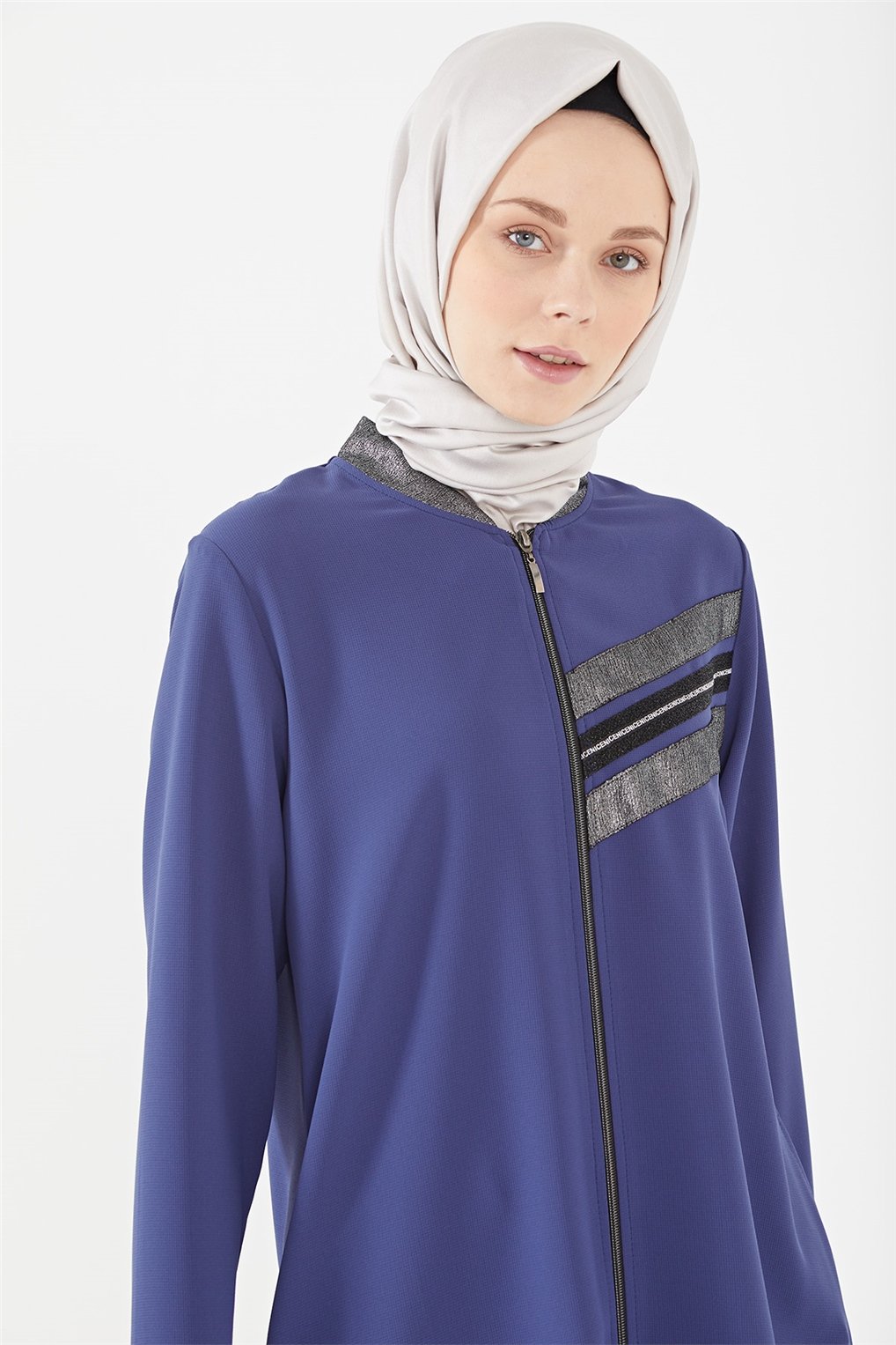 Sitare Petek Simli Giy-Çık 21Y939- İndigo