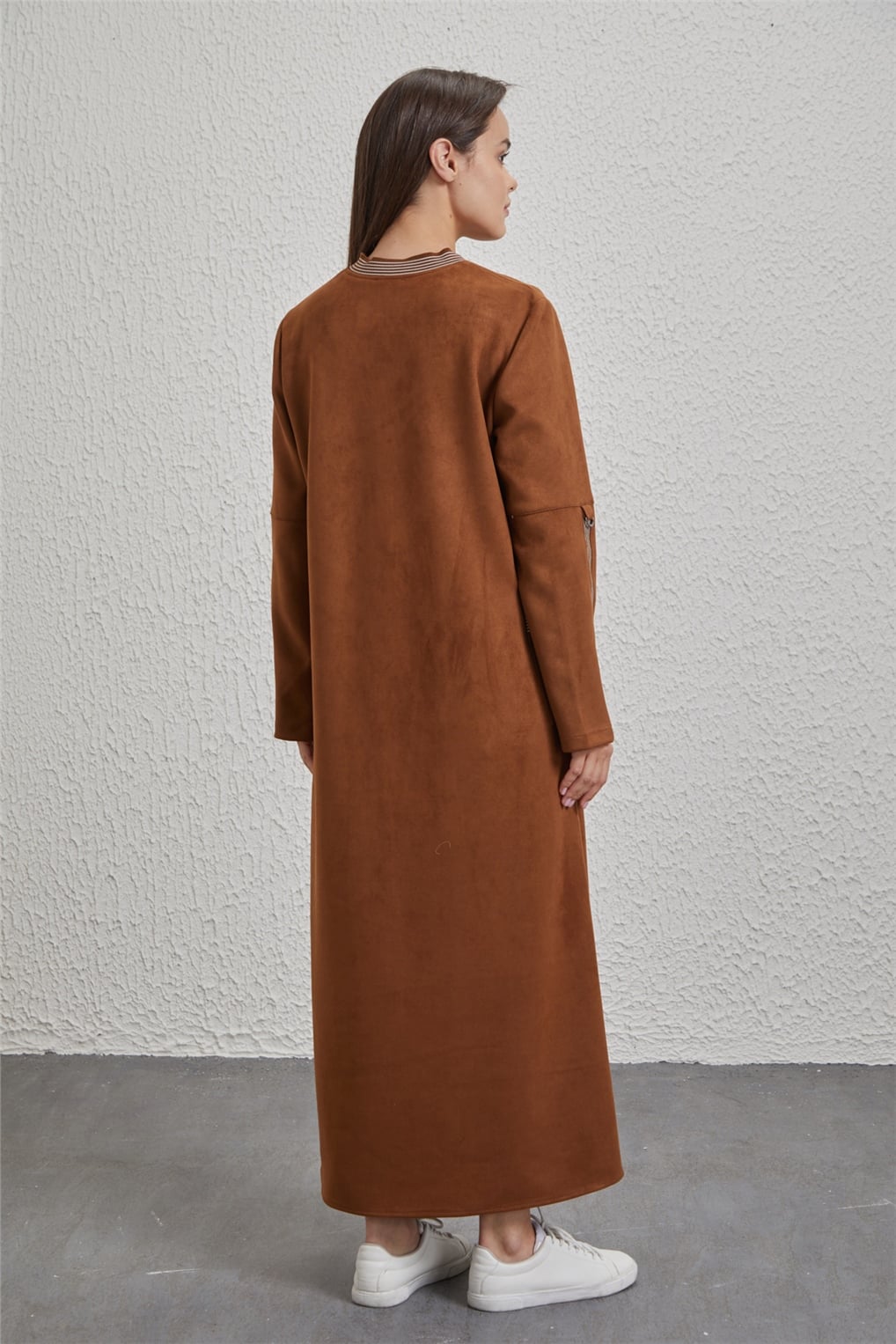 Sitare Ribanalı Giy-Çık 22K1173- Camel
