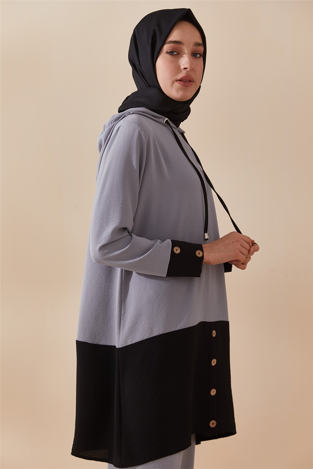 Sitare Tunik Takım 21YECETK505- Gri