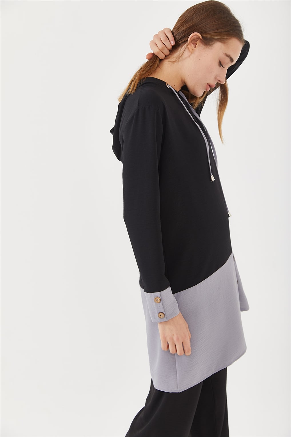 Sitare Tunik Takım 21YECETK505- Siyah