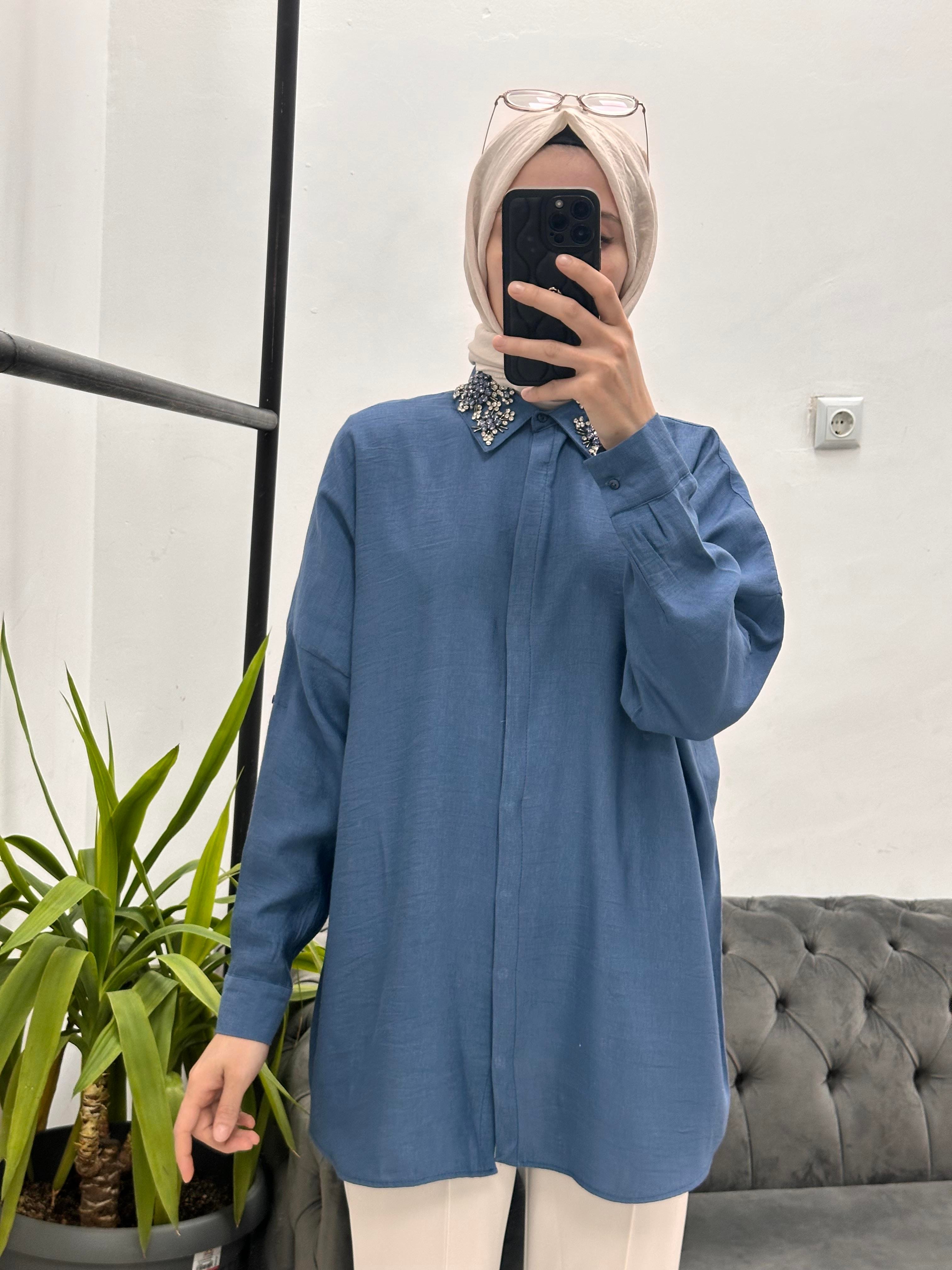 4502 Eymen Yaka Lacivert