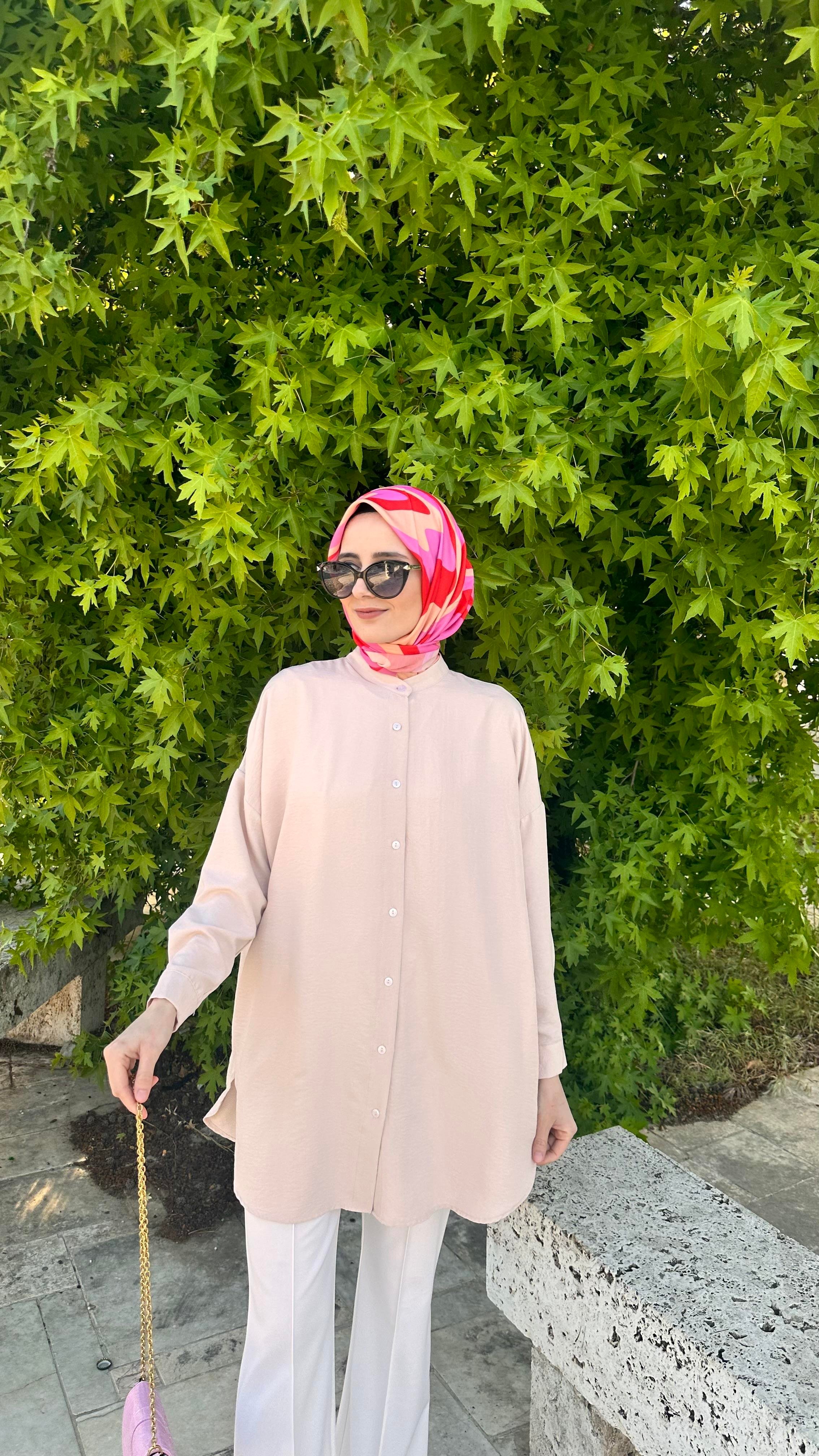 Ada Gömlek Soft Krem