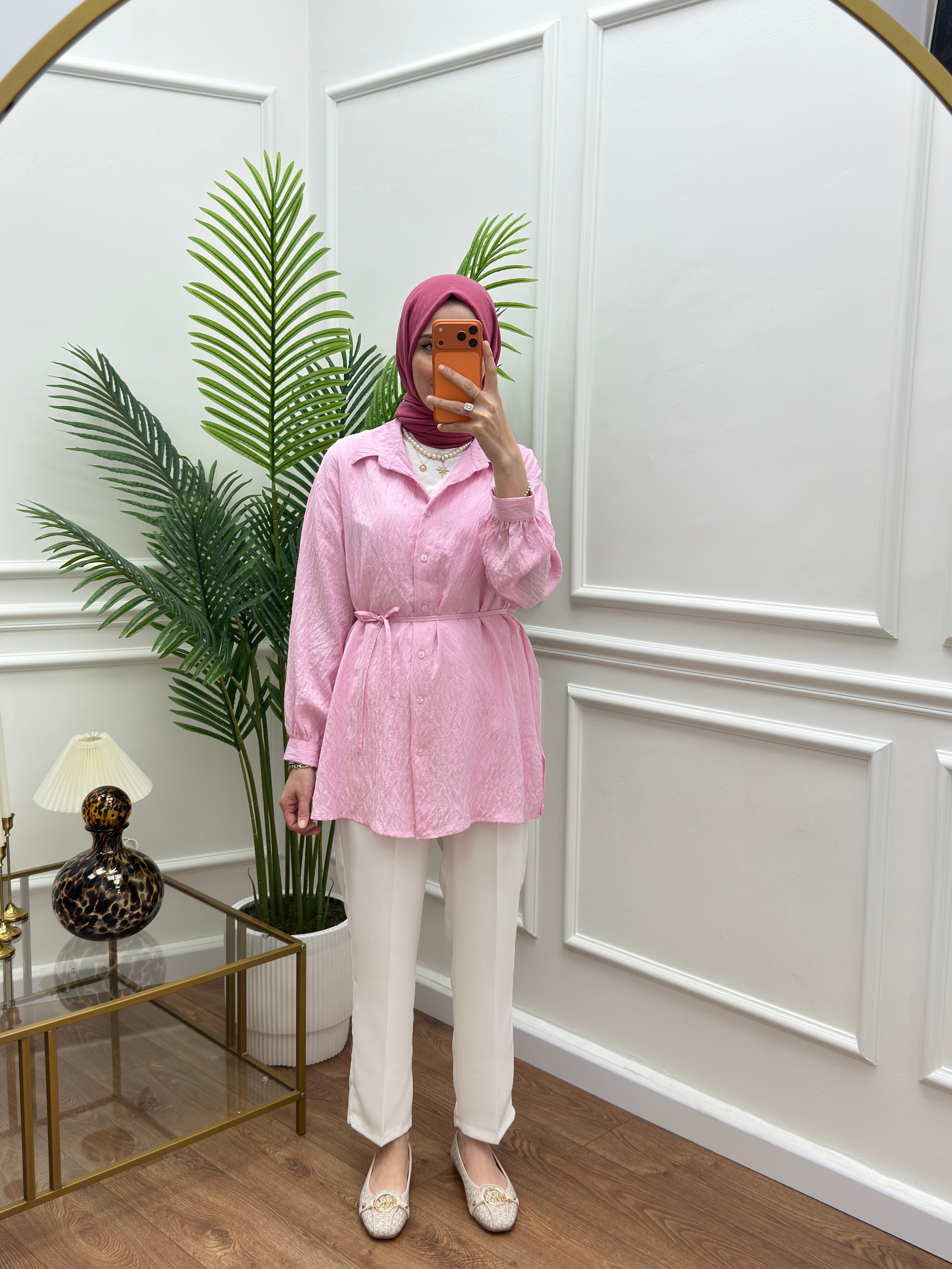Arya Gömlek Pembe