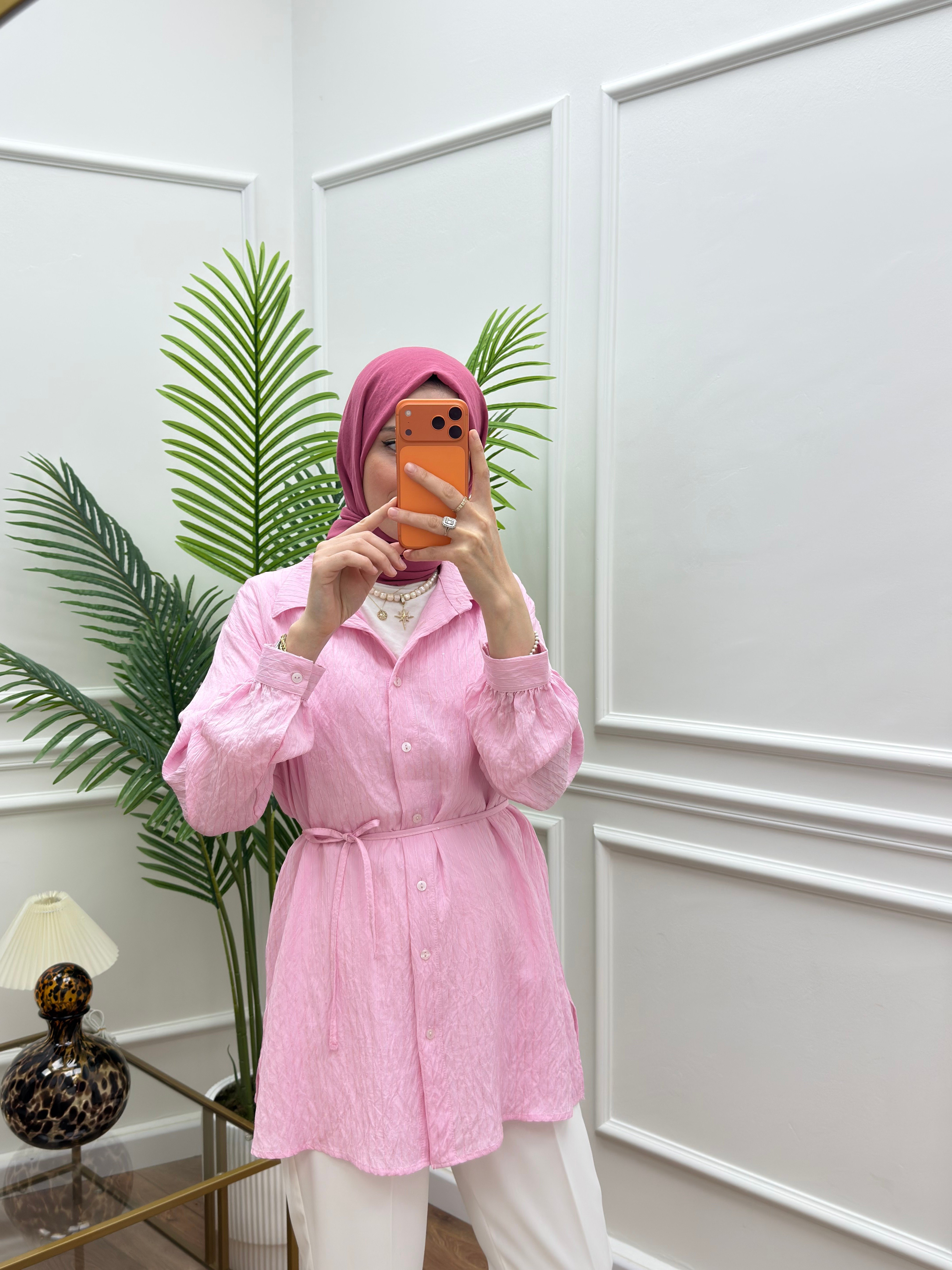 Arya Gömlek Pembe