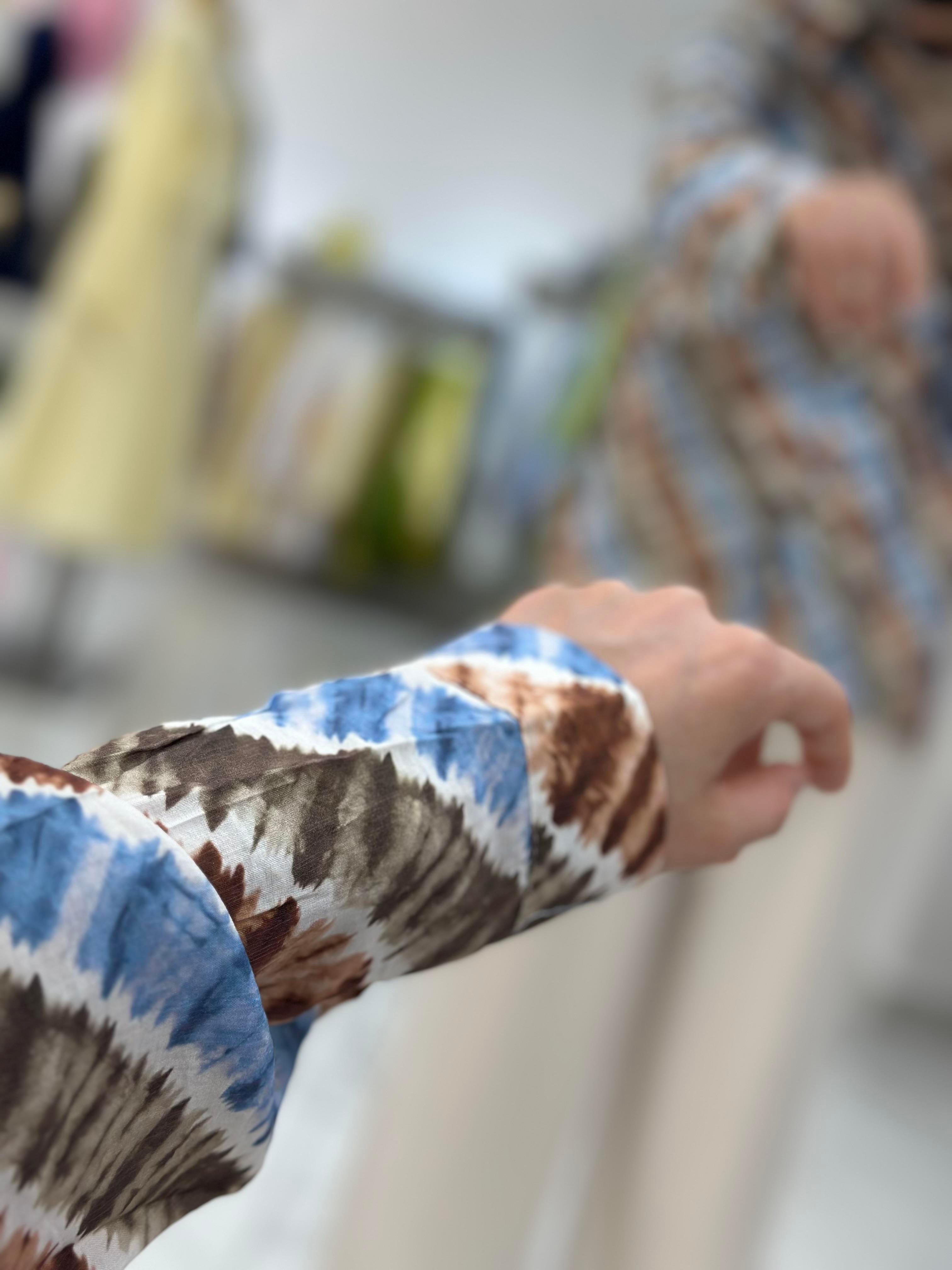 Batik Gömlek Mavi