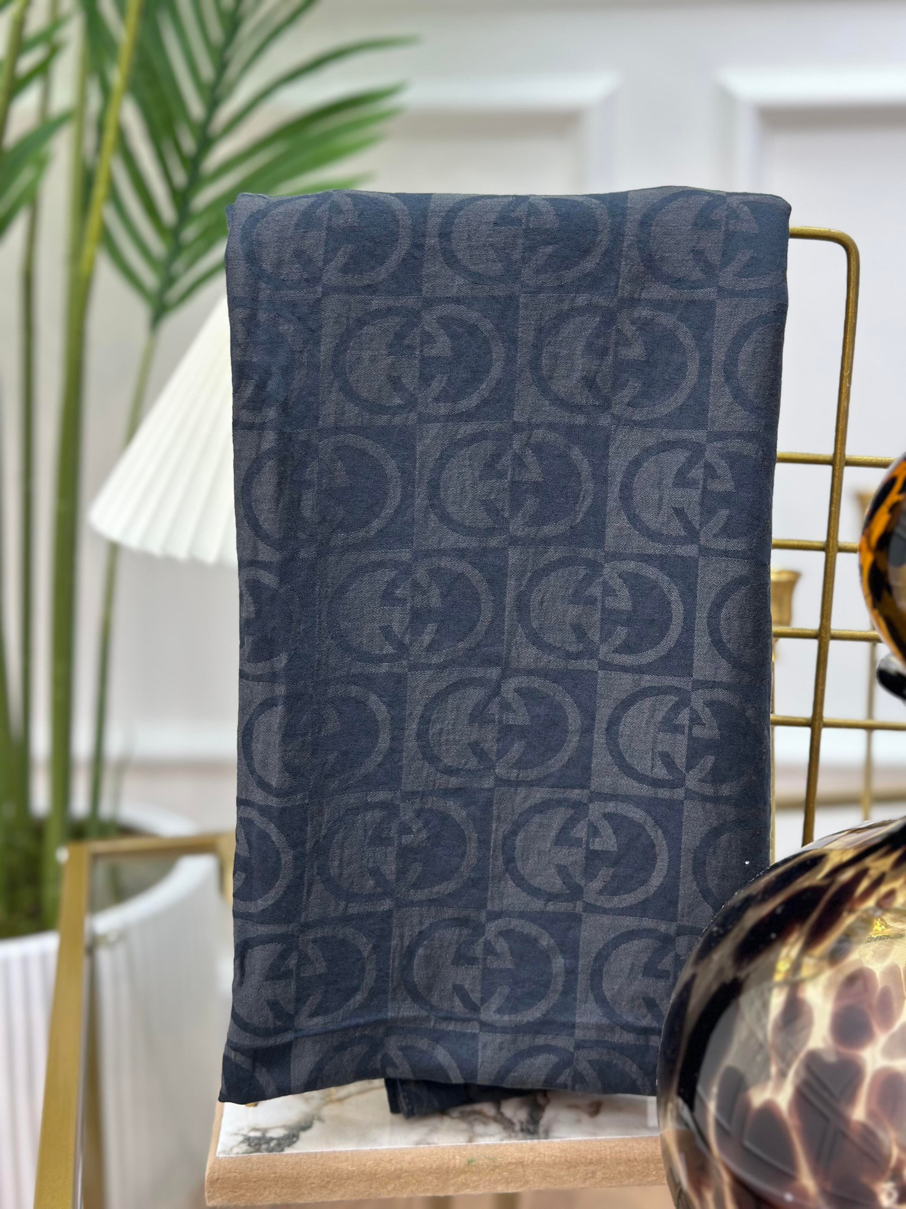 G Desen Şal Antrasit