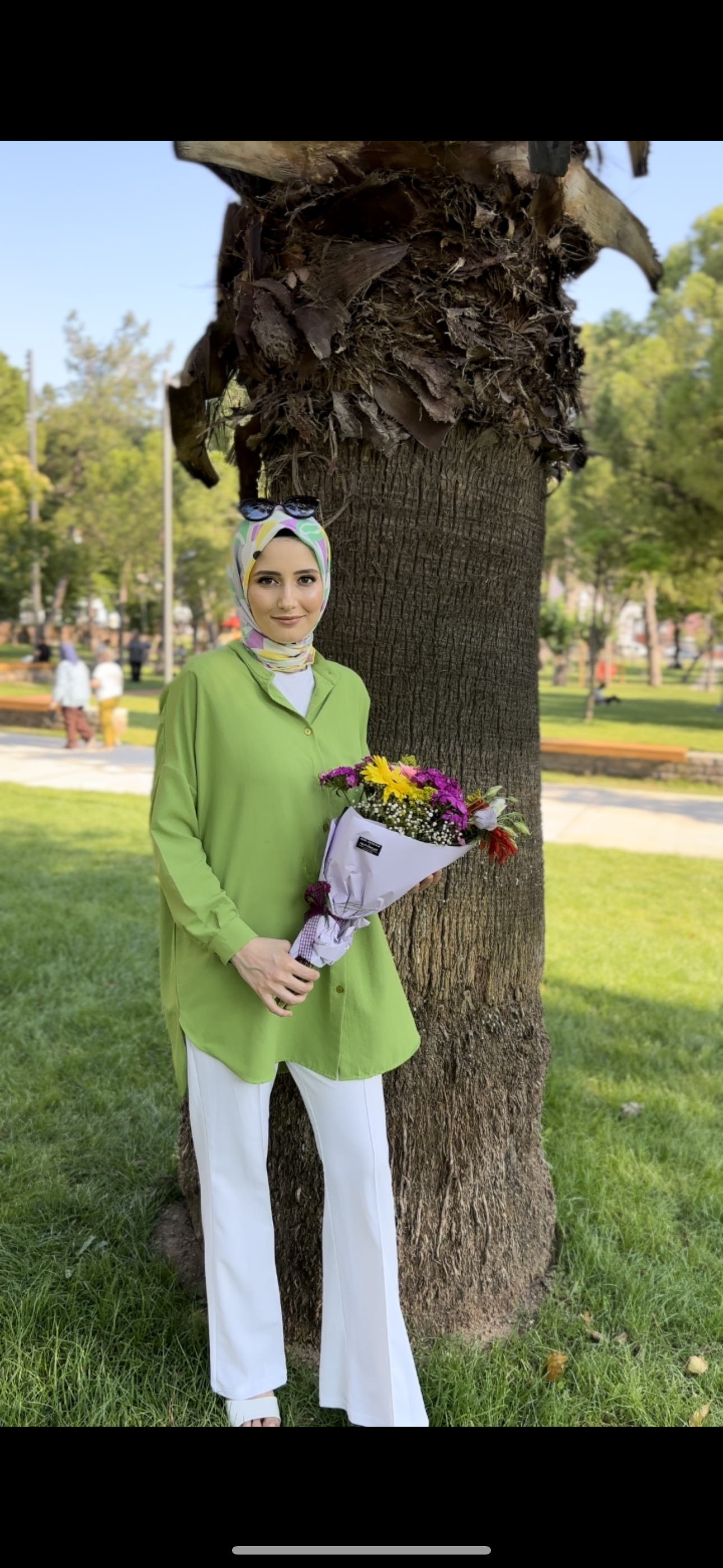 İspanyol Pantolon Beyaz