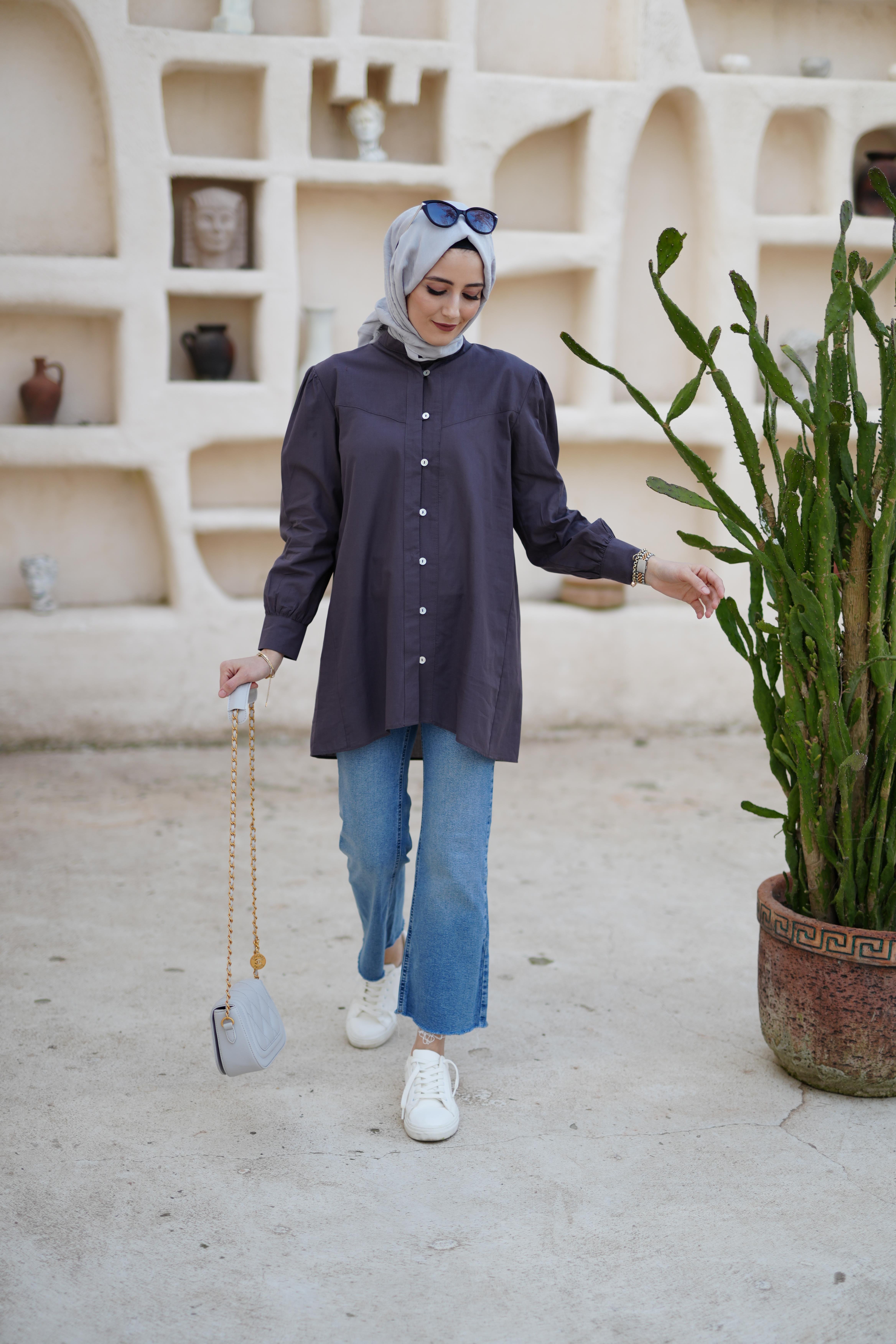 Massimo Gömlek Antrasit