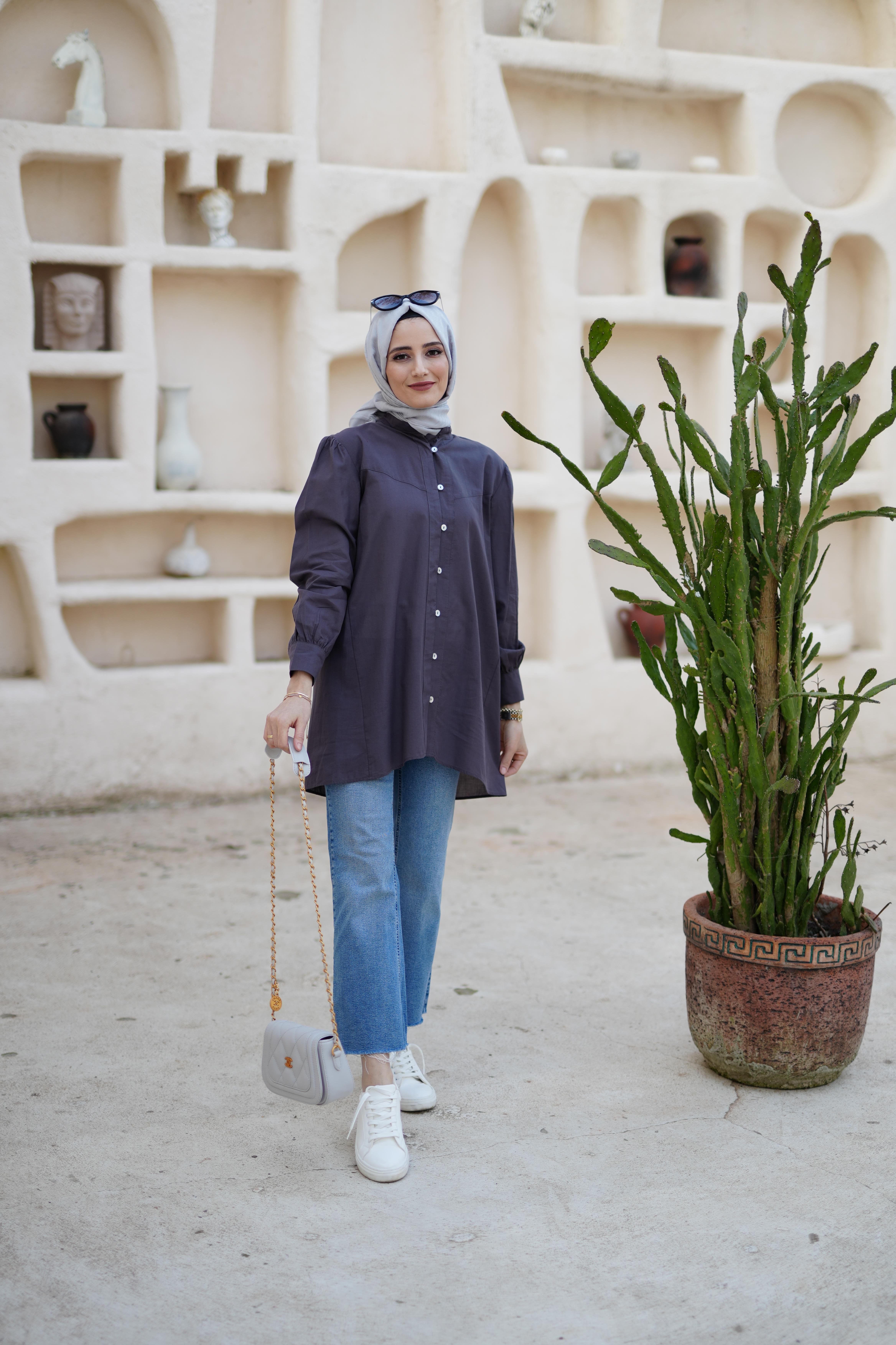 Massimo Gömlek Antrasit