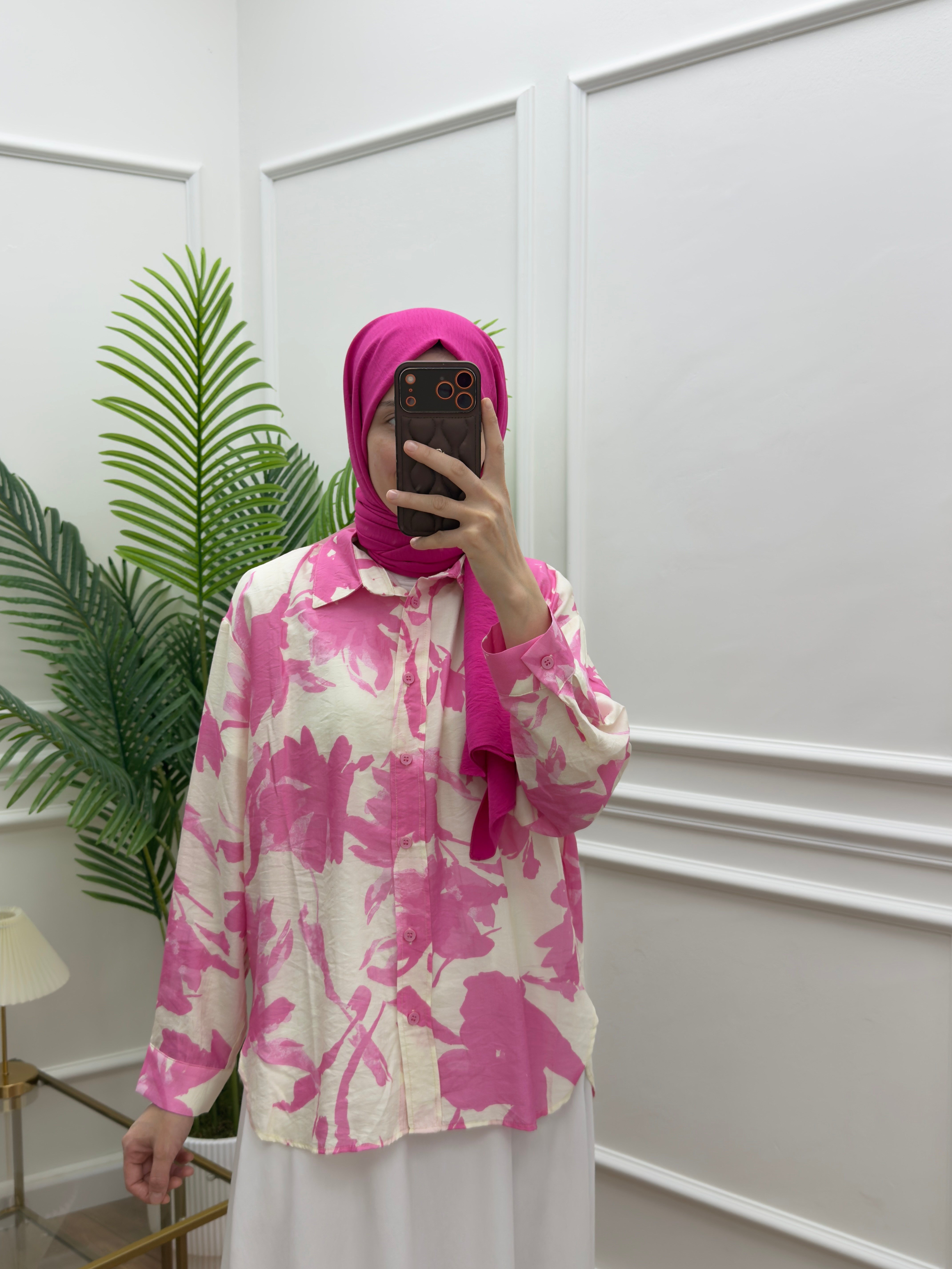Summer Gömlek Pembe