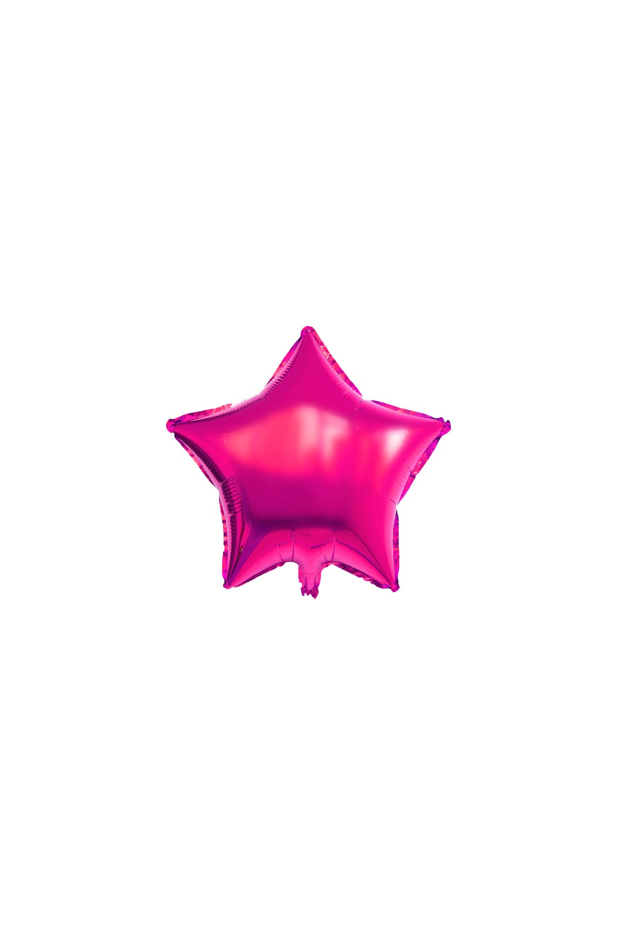Fuşya Yıldız Orta Folyo Balon 45cmPartistPSPST871
