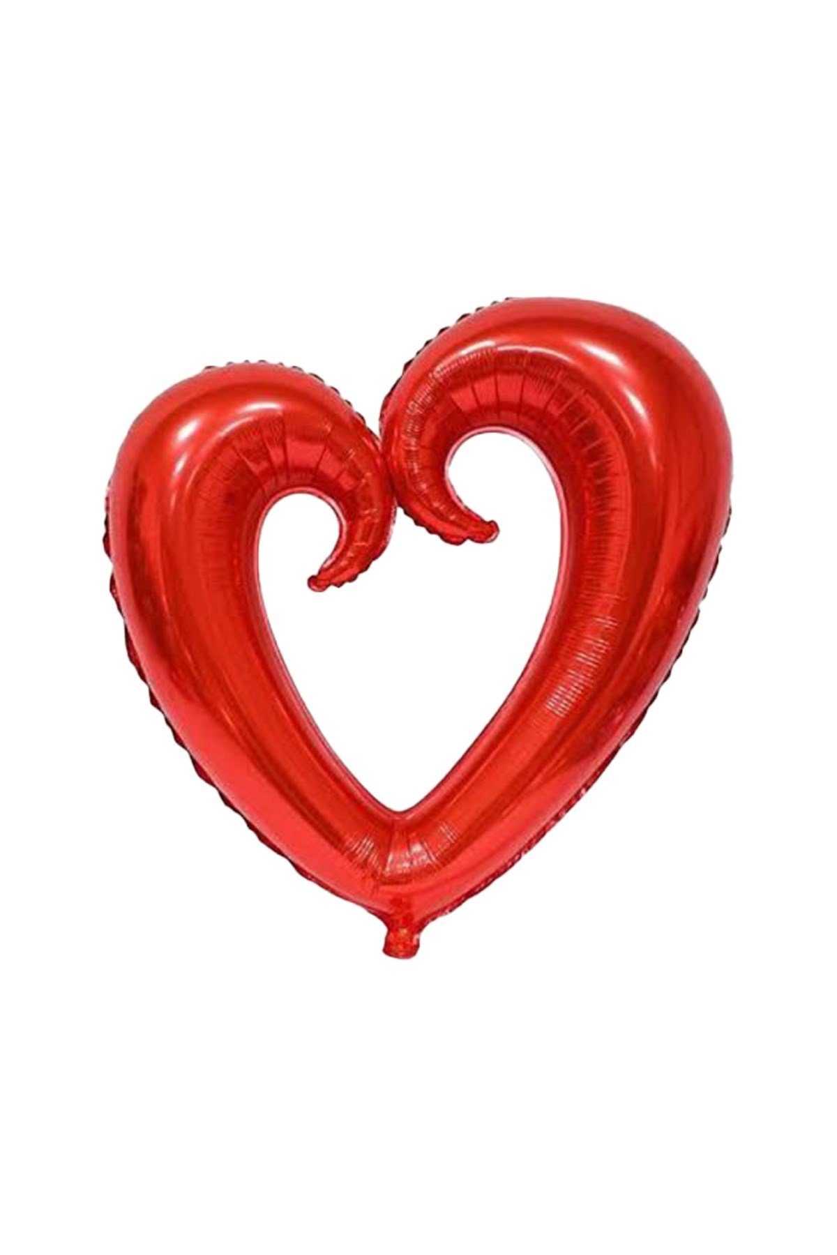 Parçalı Kalp Folyo Balon Kırmızı 100x108cmPartistPSPST682