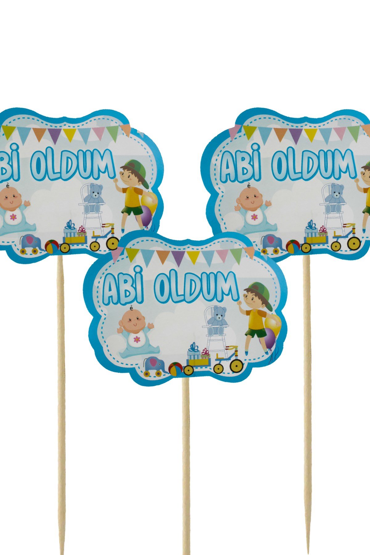 Abi Oldum Yazılı Konuşma BalonuPartistST4038