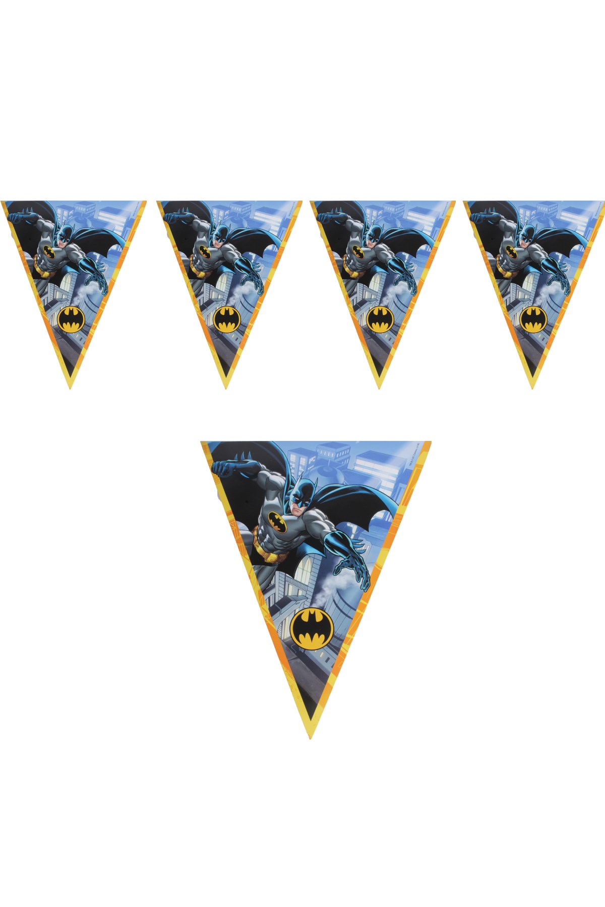 Batman Lisanslı Üçgen Flama 320cmPartistST1818