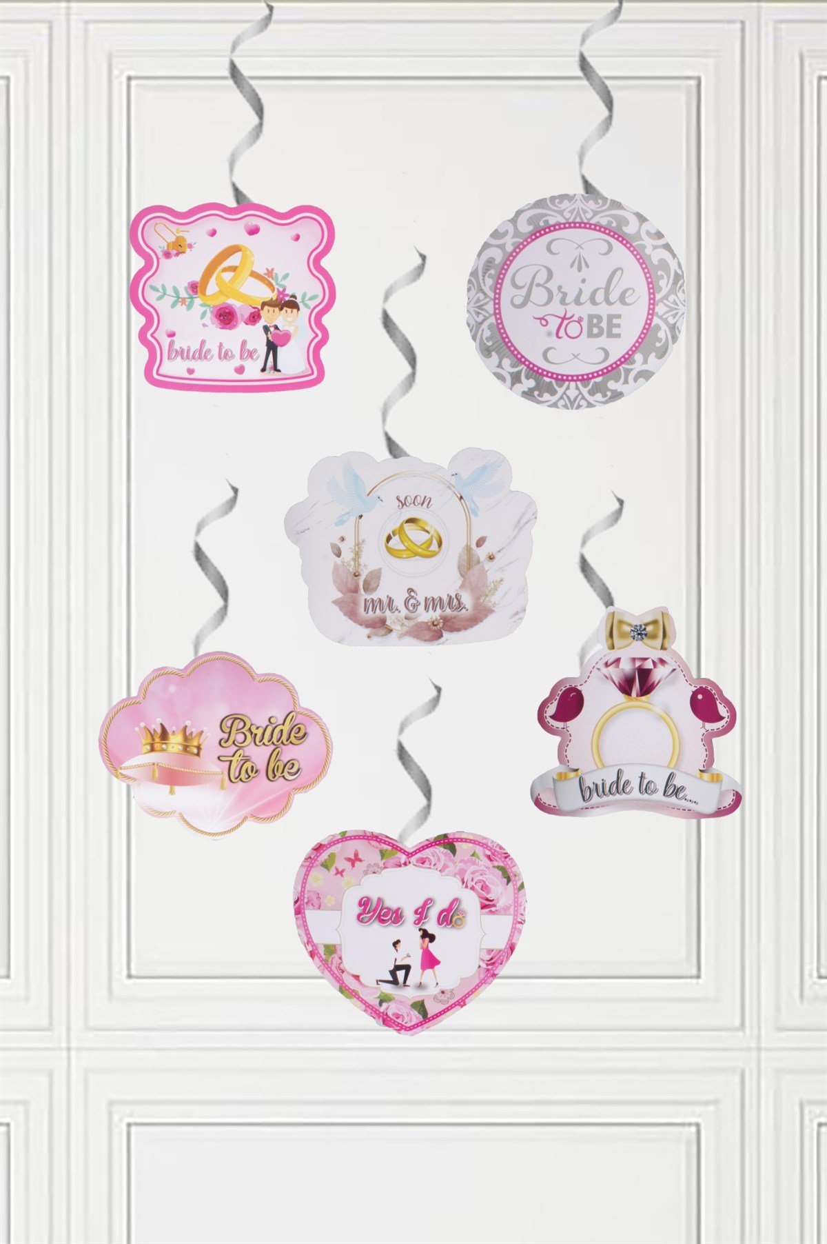 Bride To Be Sarkıt Tavan Süsü 6'lıPartistST2119