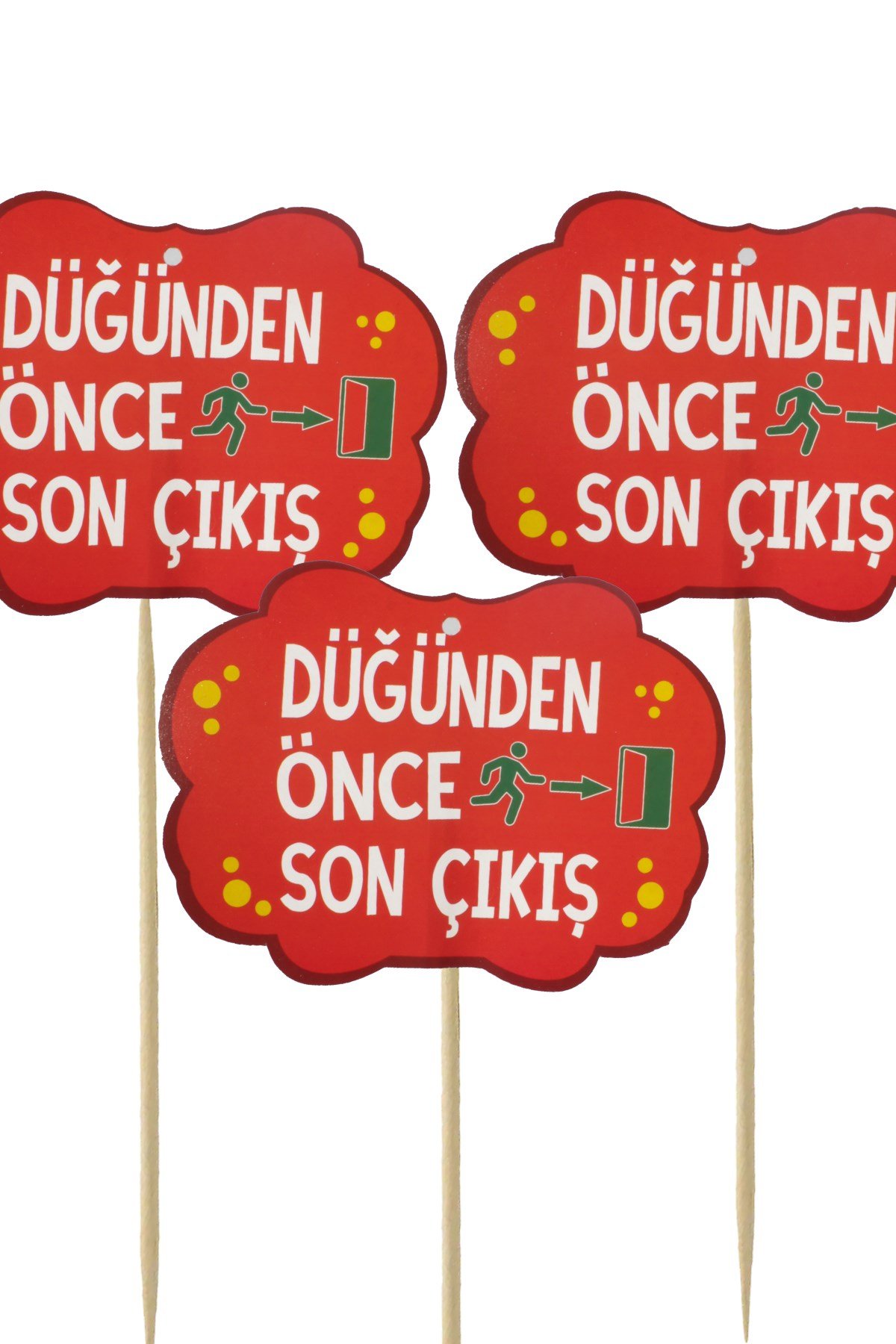 Düğünden Önce Son Çıkış Yazılı Konuşma BalonuPartistST4016